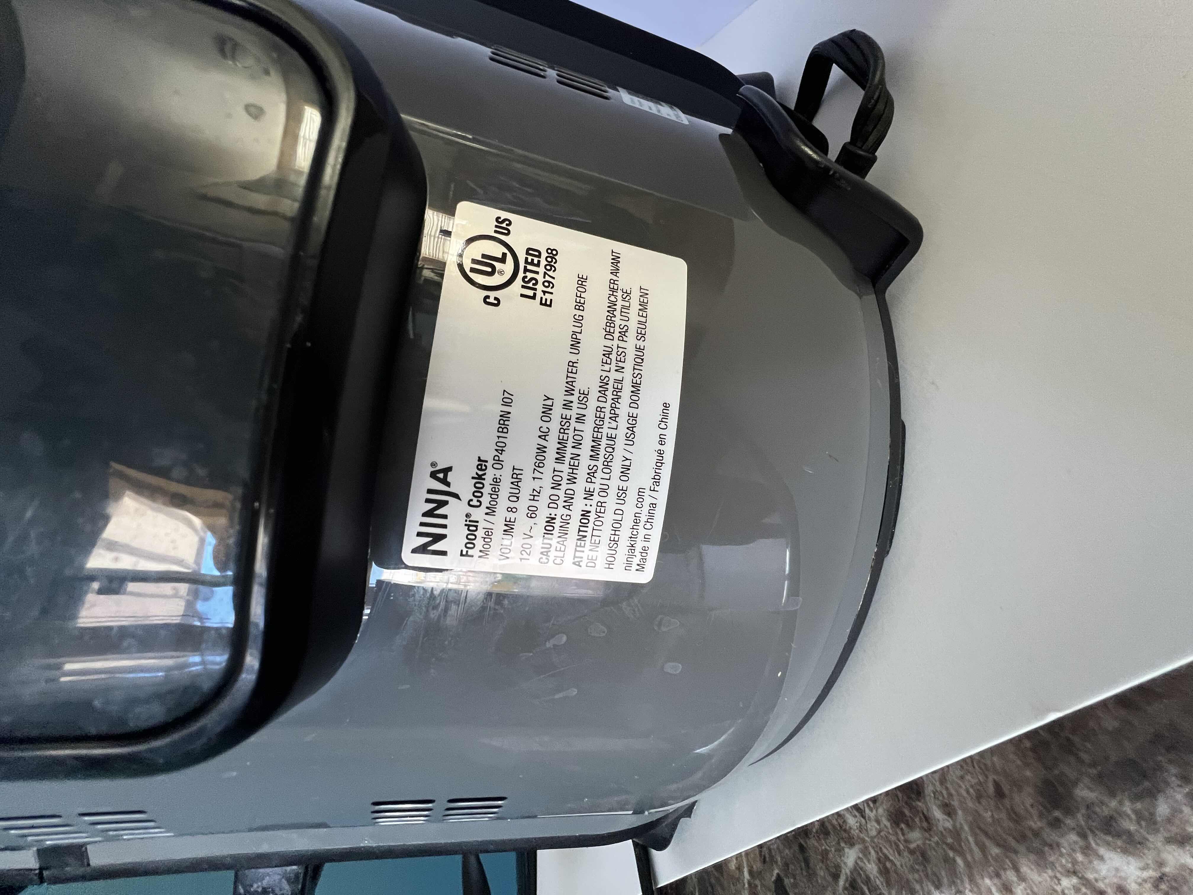 Photo 1 of 8 QUART 12 IN 1 FOODI COOKER. AIR FRYER, SLOW COOKER, PRESSURE COOKER. ETC...