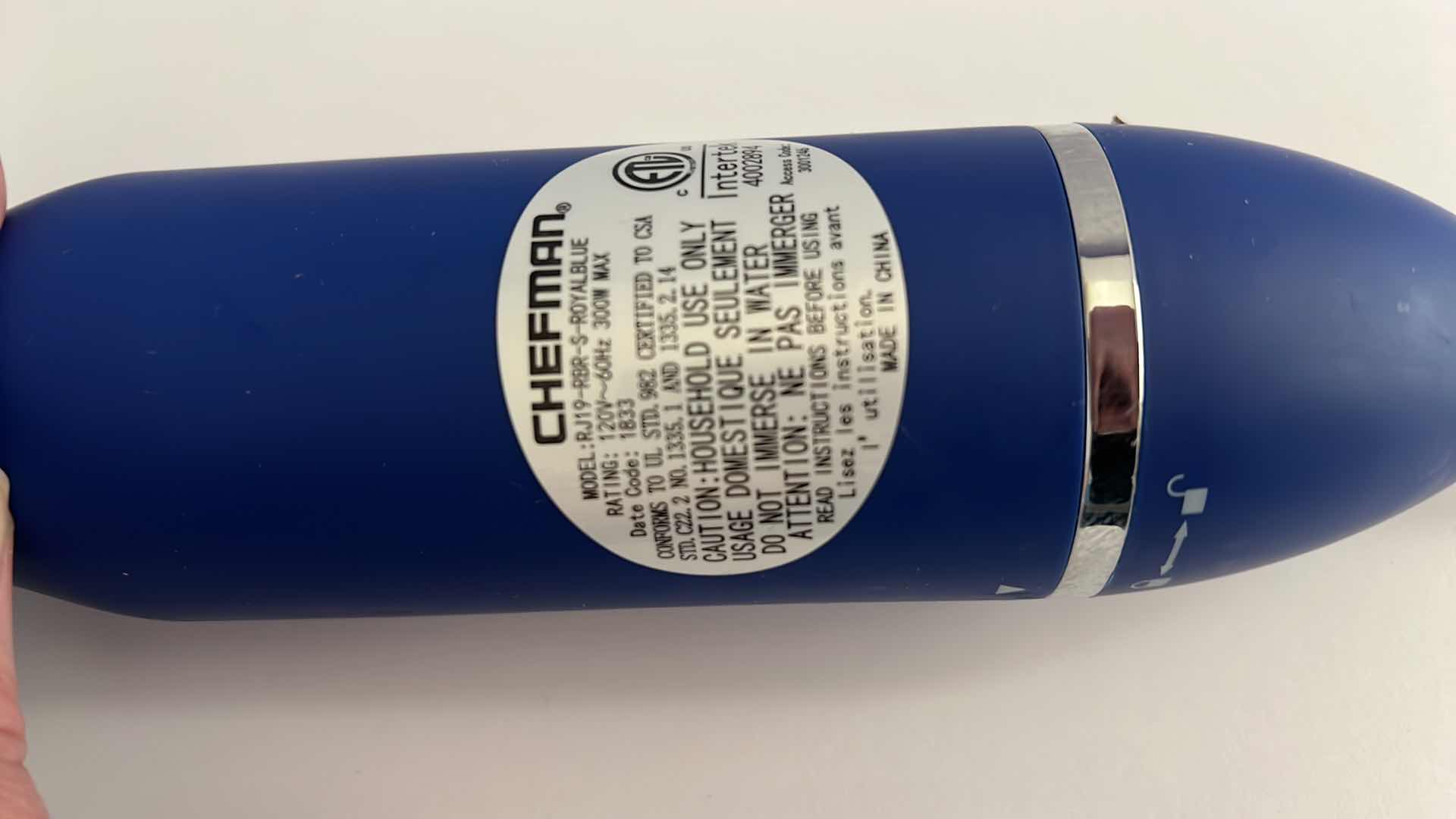 Photo 3 of CHEFMAN HAND IMMERSION BLENDER