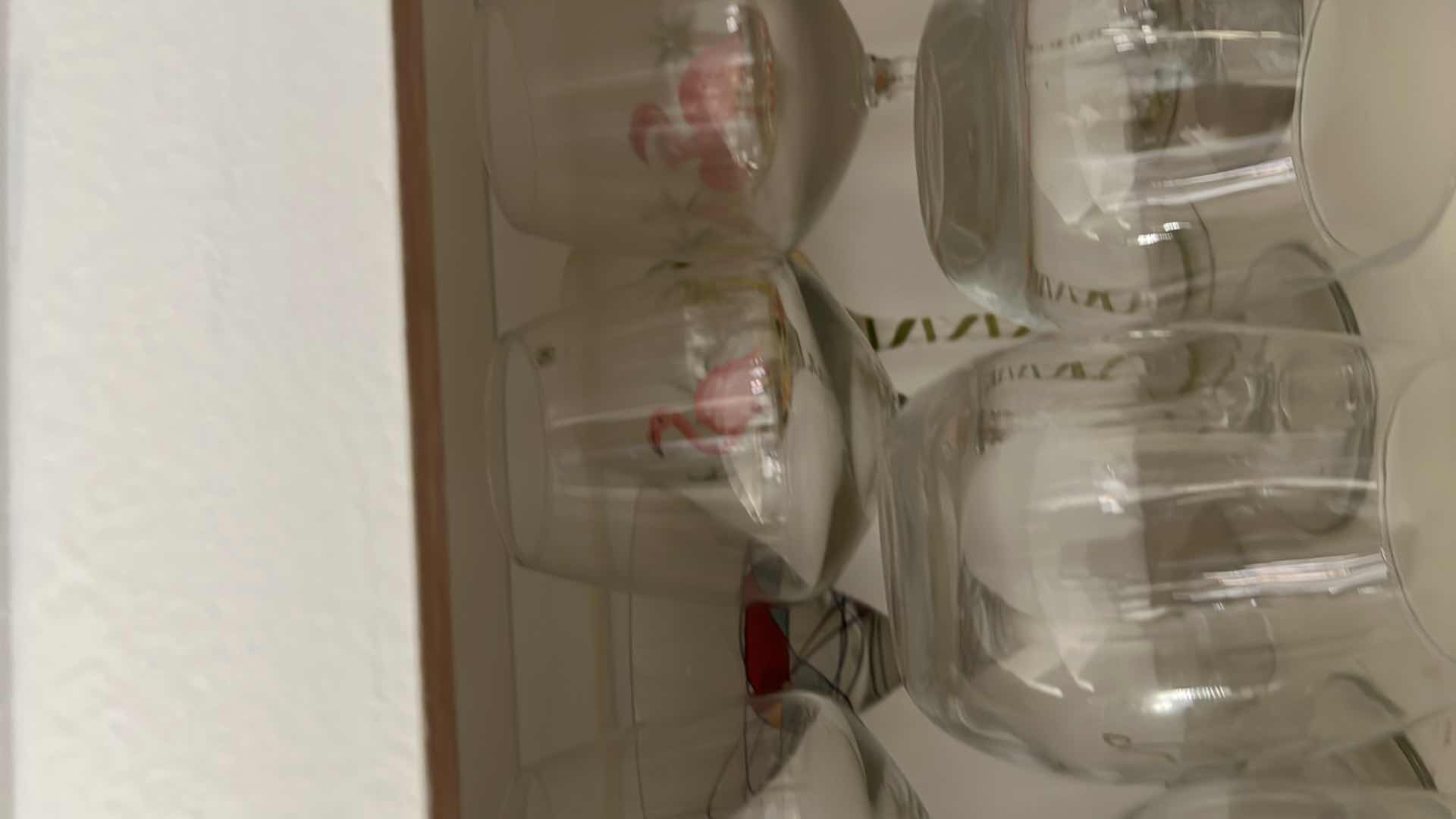 Photo 1 of CONTENTS OF SHELF WINE GLASSES