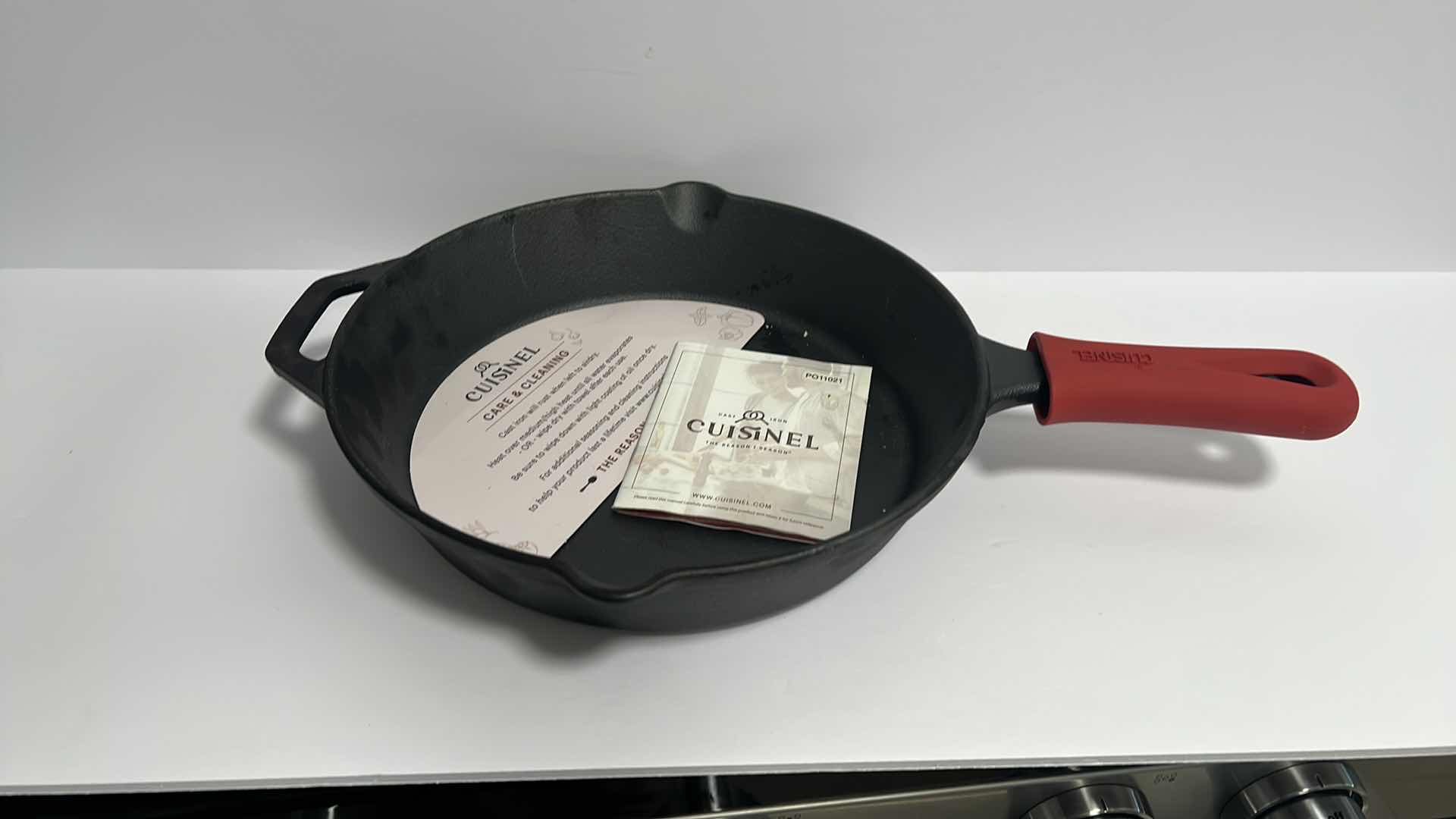 Photo 1 of CUISENEL CAST IRON 10” PAN NEVER USED