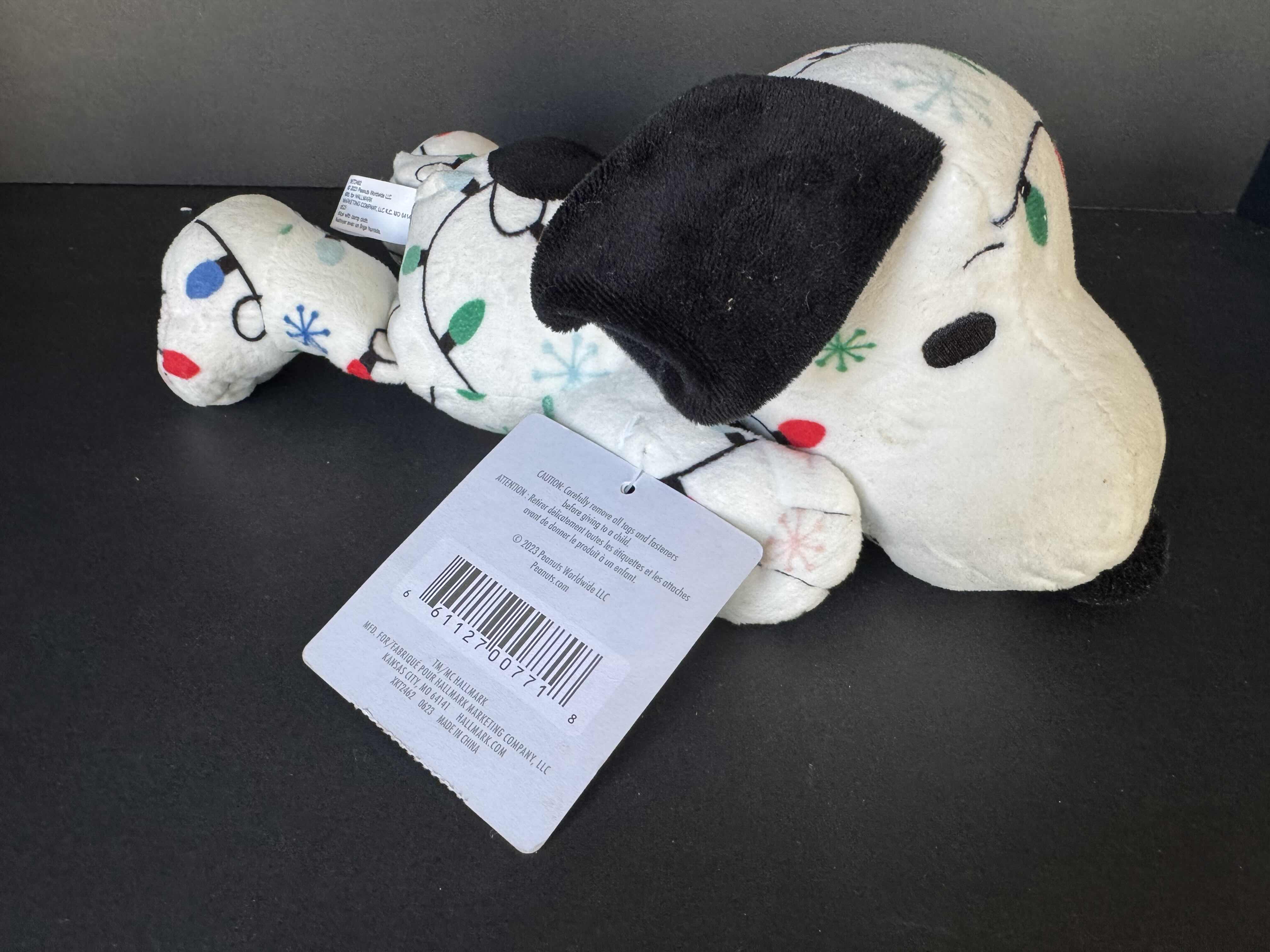 Photo 1 of DECORATIVE HOLIDAY CHRISTMAS PLUSHIES. BLUEY AND SNOOPY. NEW WITH TAGS