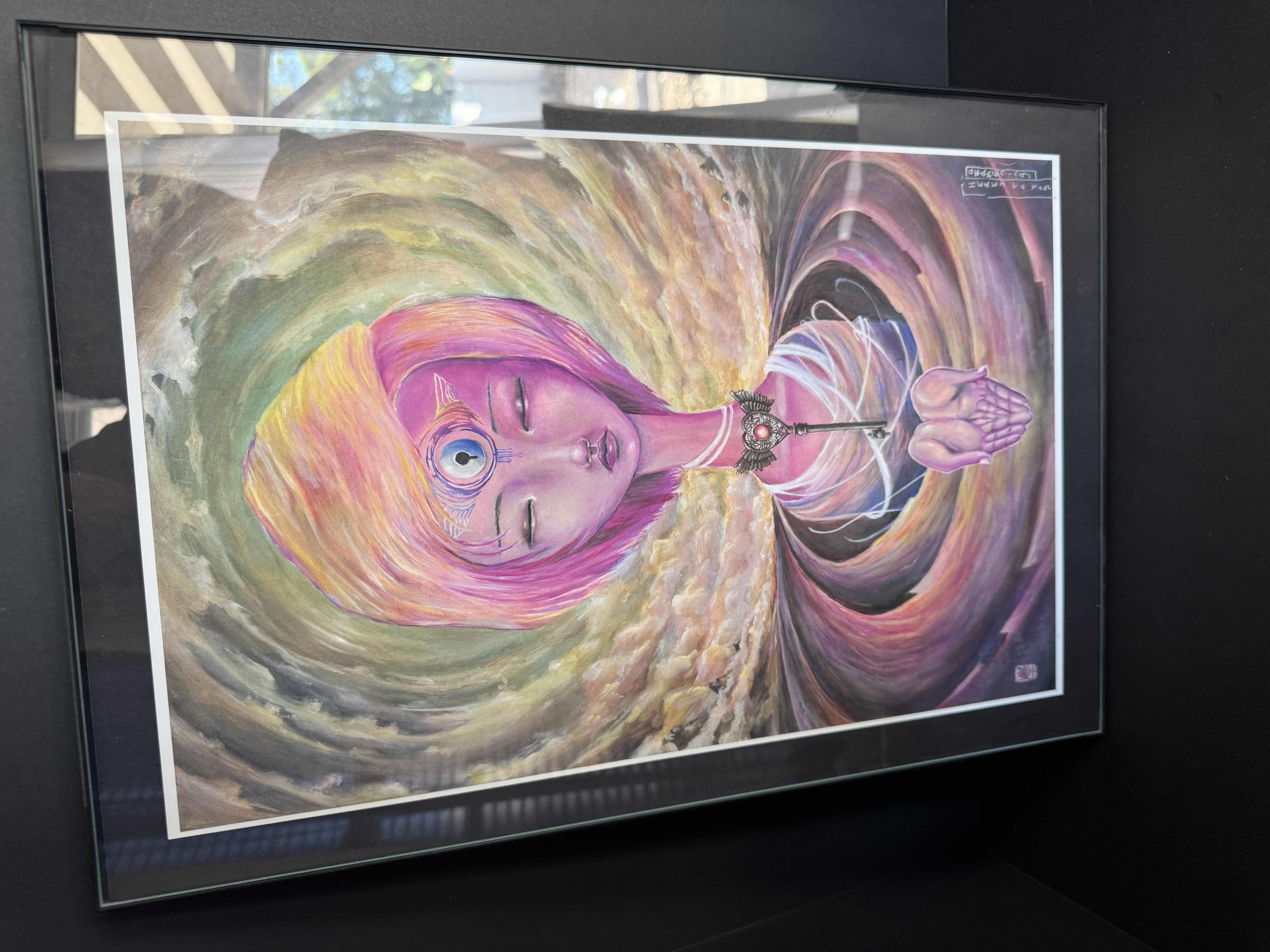 Photo 1 of ART BY JEF LOGAN FRAMED 2 ITEMS 
19”H X 13”W