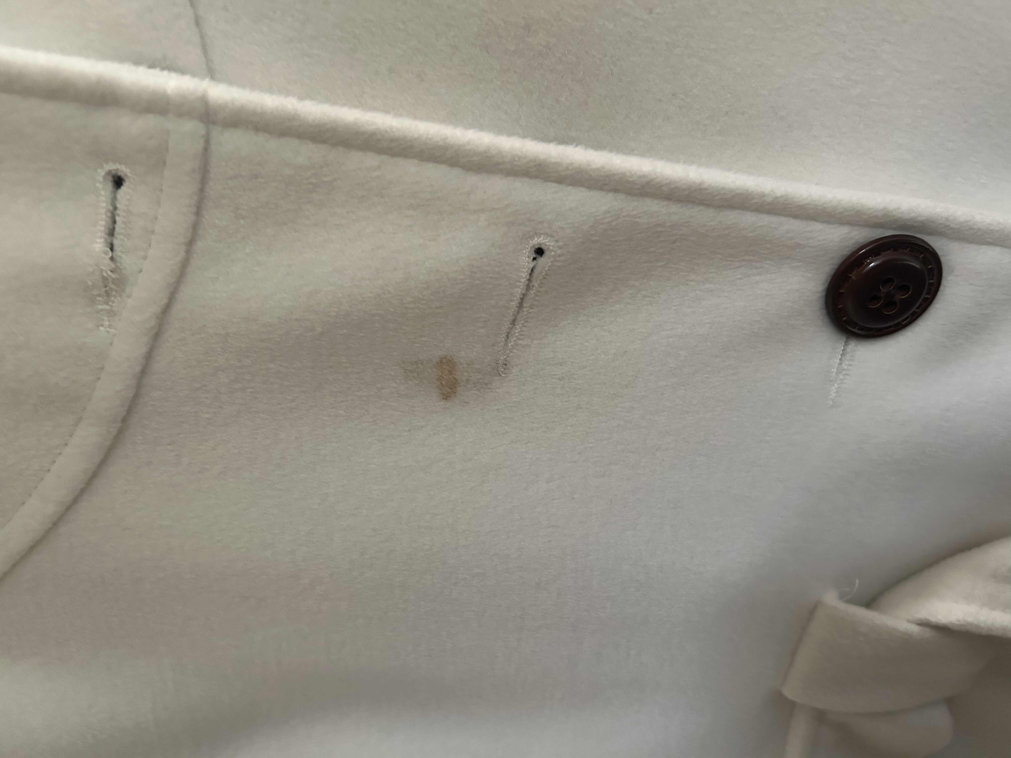 Photo 2 of CREAM PEA COAT SIZE SMALL