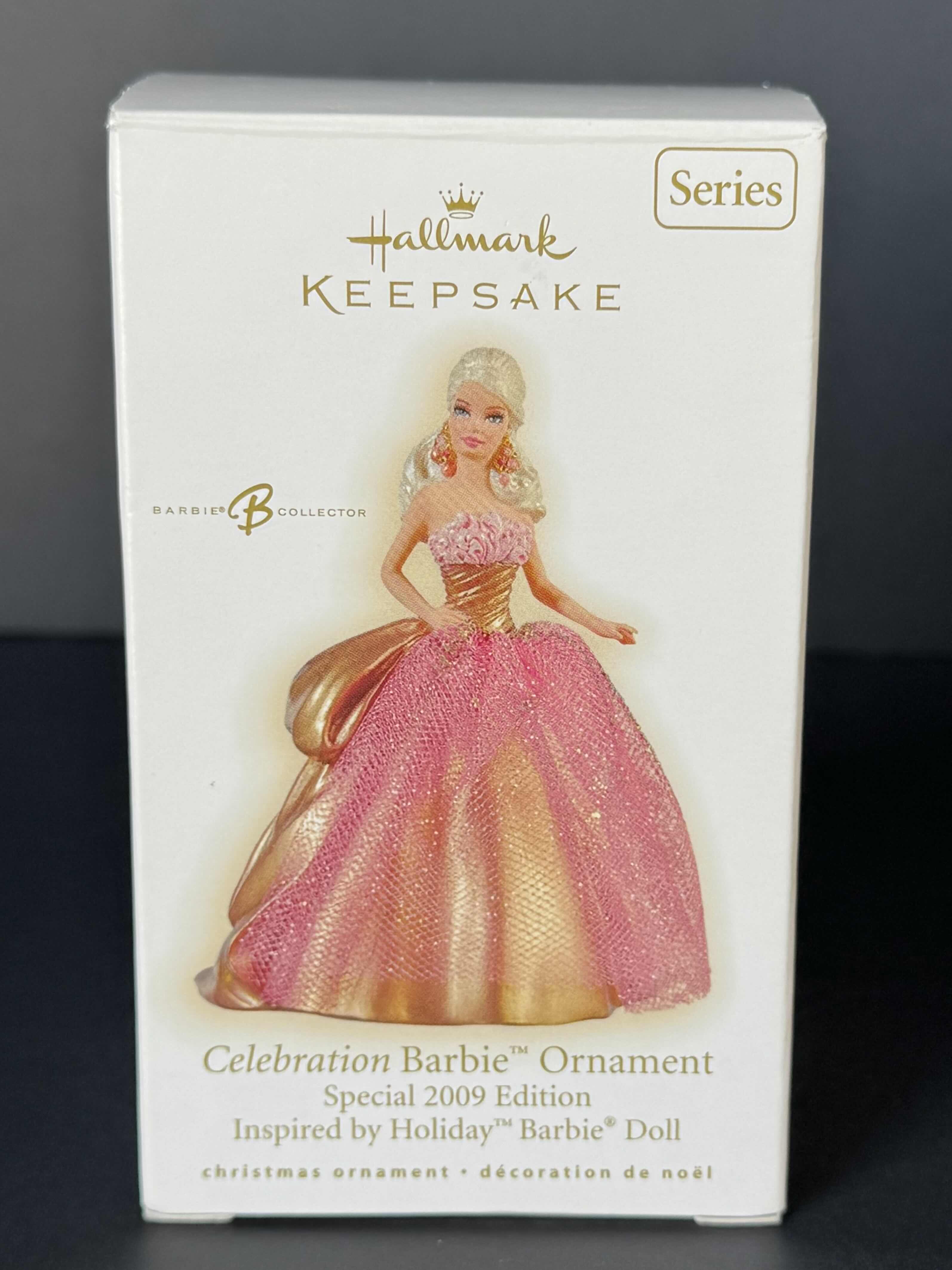 Photo 1 of HALLMARK KEEPSAKE, CELEBRATION BARBIE ORNAMENT 2009 EDITION