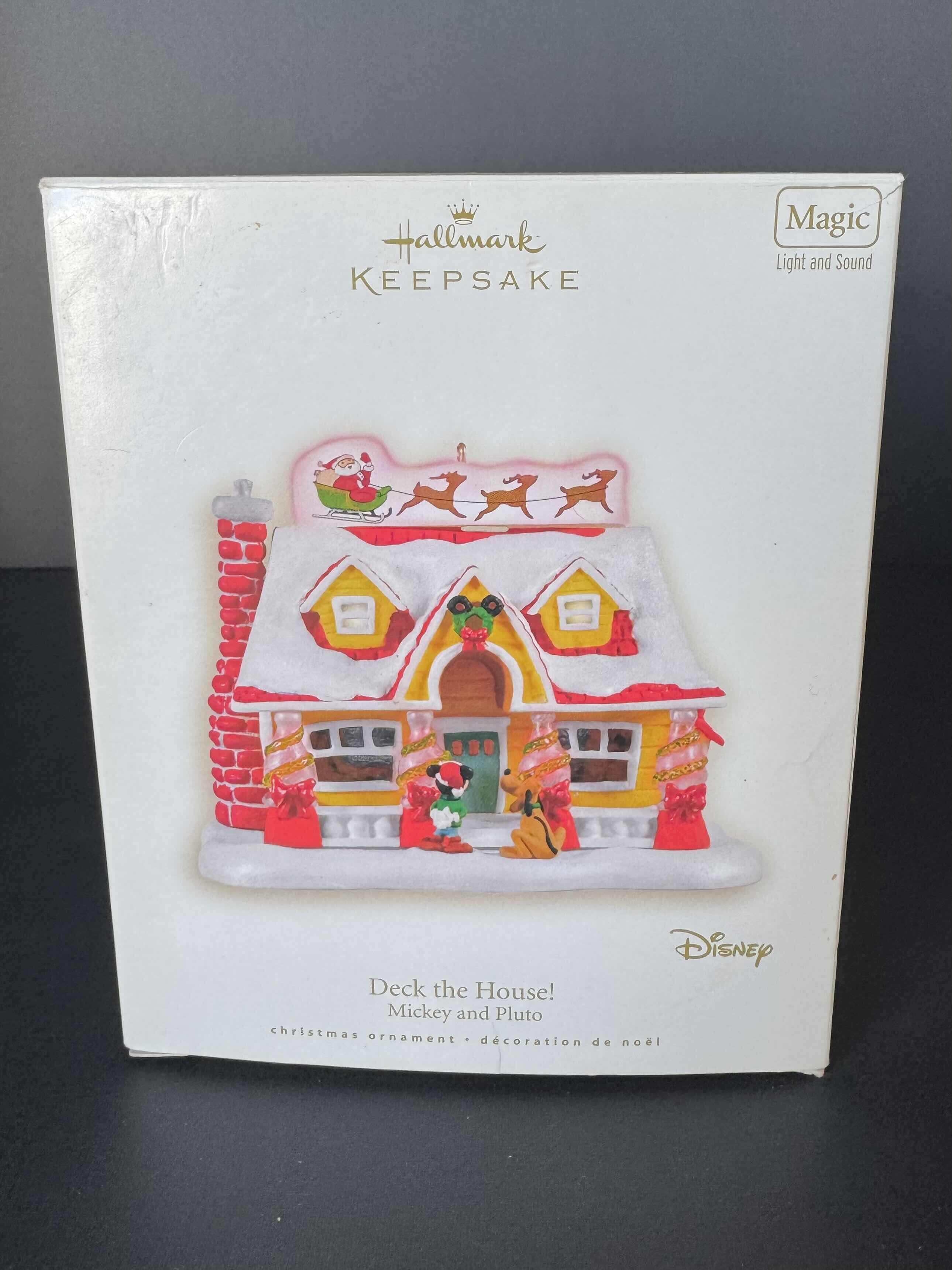Photo 1 of HALLMARK KEEPSAKE, DISNEY “DECK THE HOUSE! MICKEY AND PLUTO.”
CHRISTMAS ORNAMENT 2008