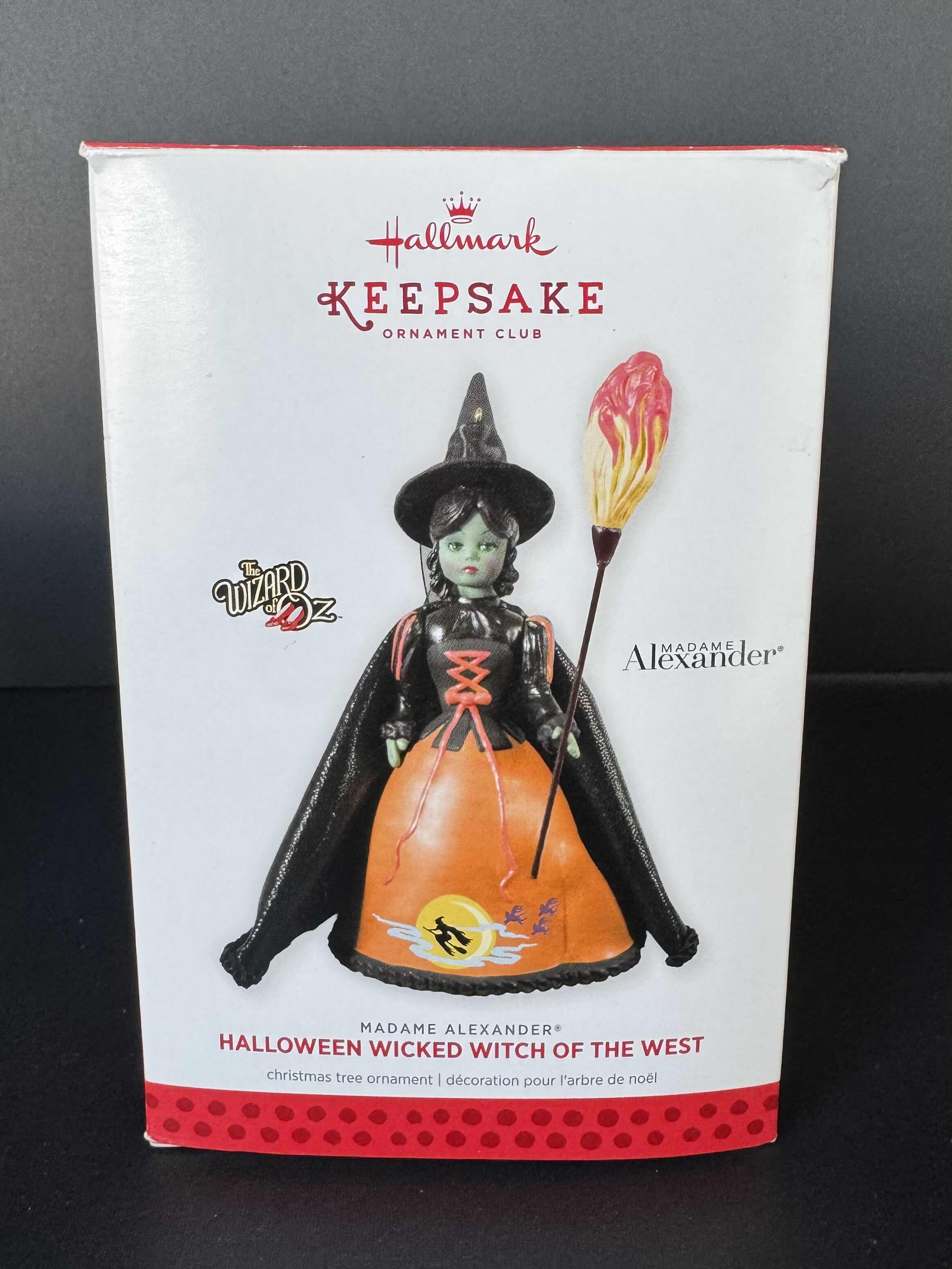 Photo 1 of HALLMARK KEEPSAKE THE WIZARD OF OZ MADAME ALEXANDER “HALLOWEEN WICKED WITCH OF THE WEST” CHRISTMAS TREE ORNAMENT 2013