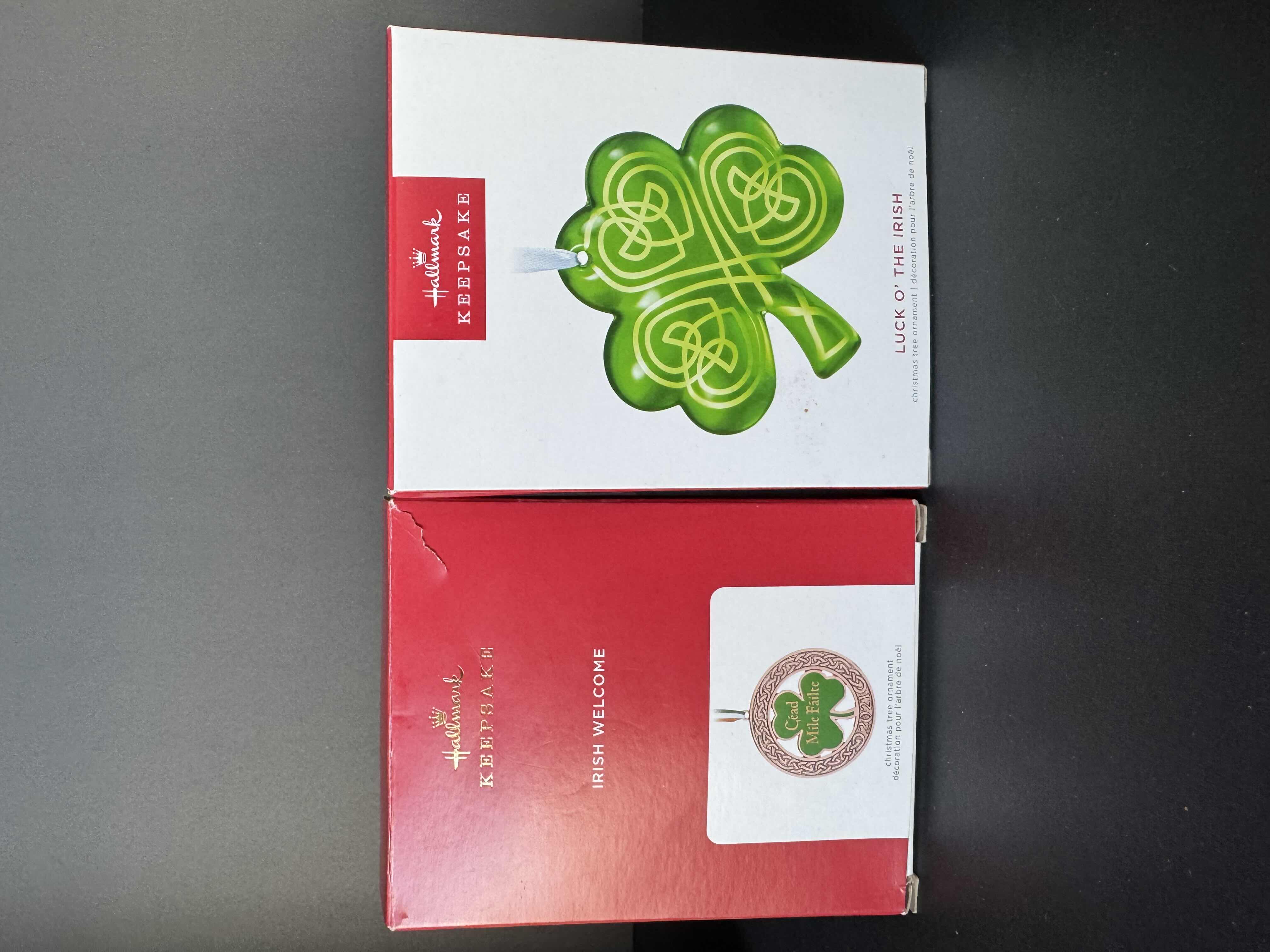 Photo 1 of ASSORTED HALLMARK TREE ORNAMENTS 4 ITEMS