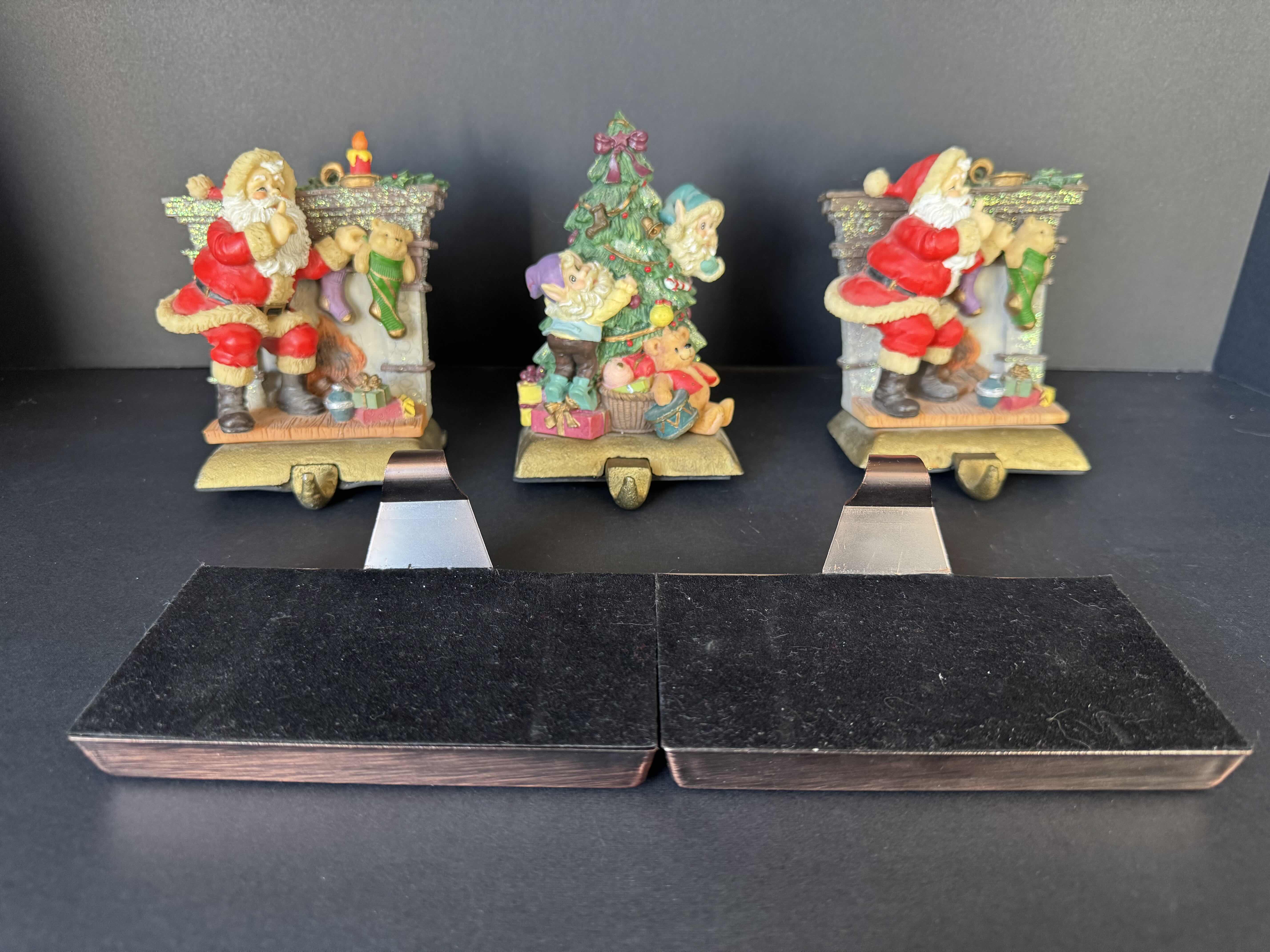 Photo 1 of DECORATIVE STOCKING HANGERS, STOCKING HOLDERS