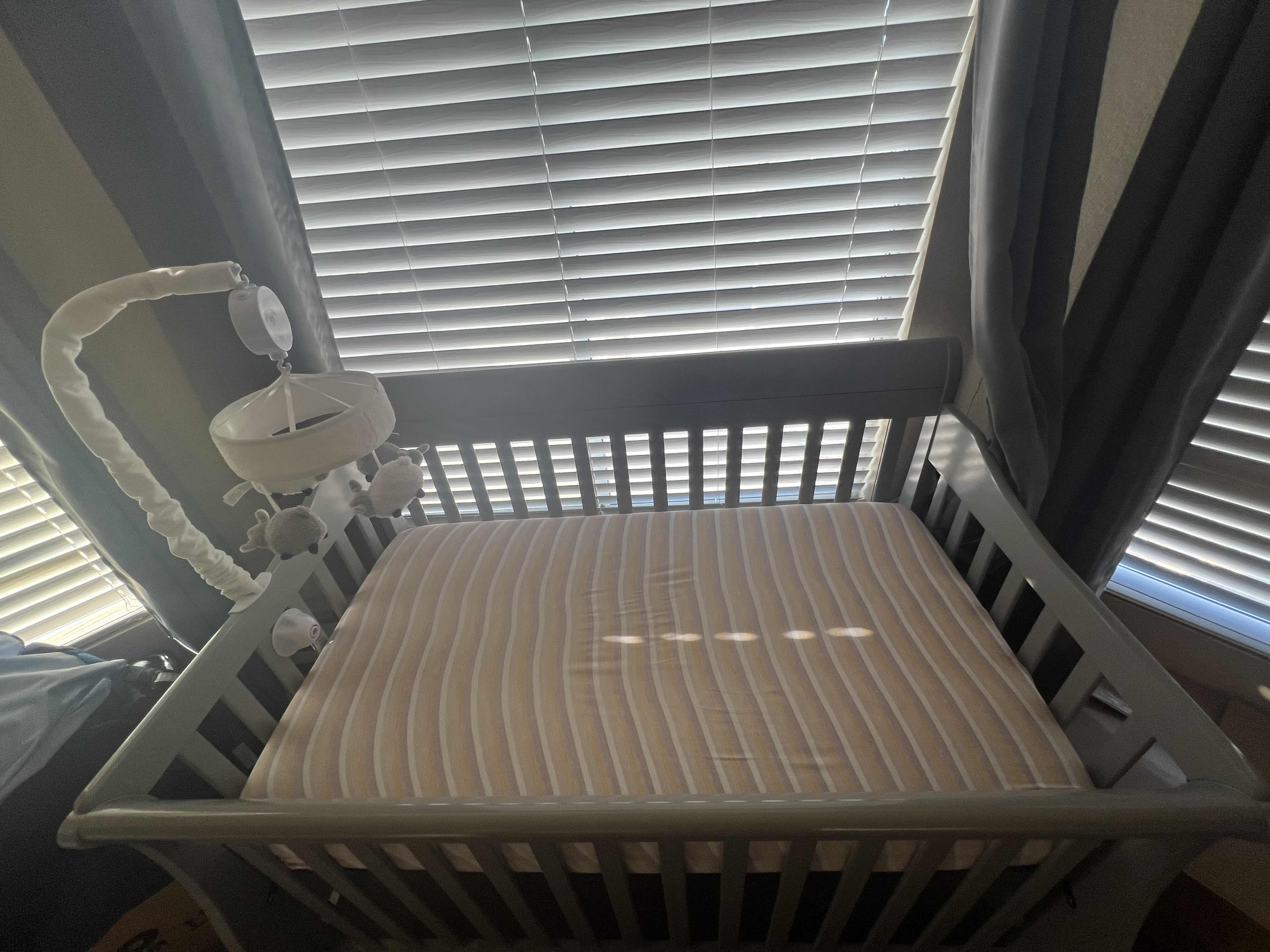 Photo 1 of GREY CONVERTABLE CRIB