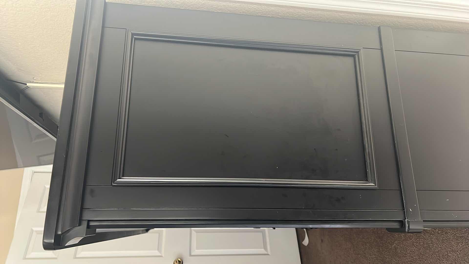 Photo 5 of BLACK WOOD DRESSER-8 DRAWER-PART OF BEDROOM SET ALL SOLD SEPARATE. 62"X 19"X 3' H