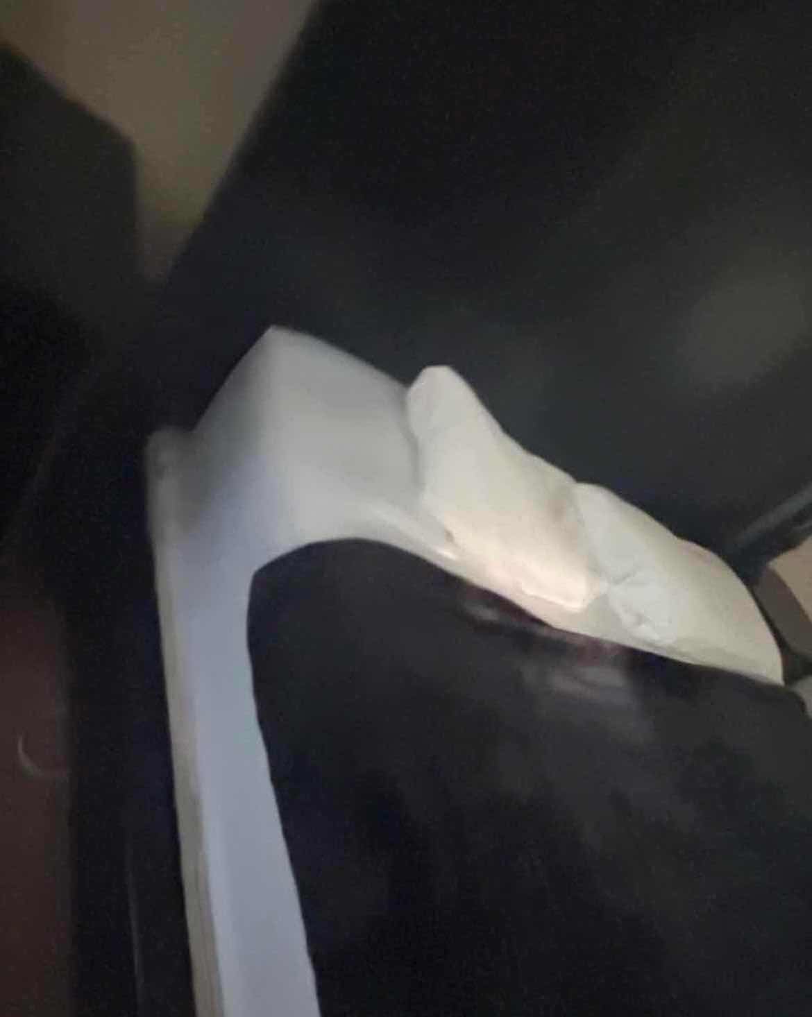 Photo 1 of BED FRAME-BLACK WOOD-KING BED FRAME. PART OF BED ROOM SET SOLD SEPARATELY.MATTRESS NOT INCLUDED.  7’ x 7’ x 5’ H