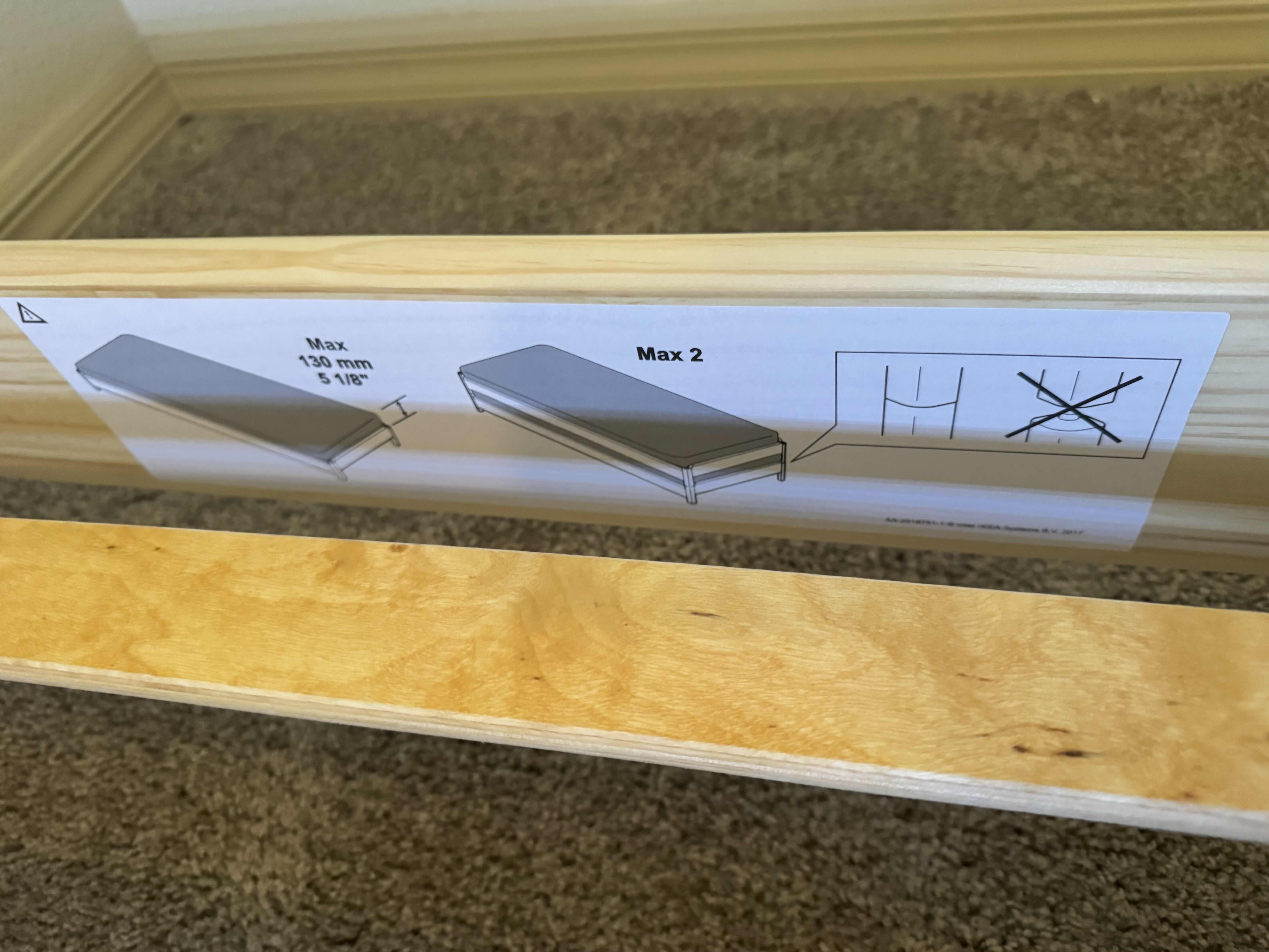 Photo 1 of IKEA BED FRAME ONLY