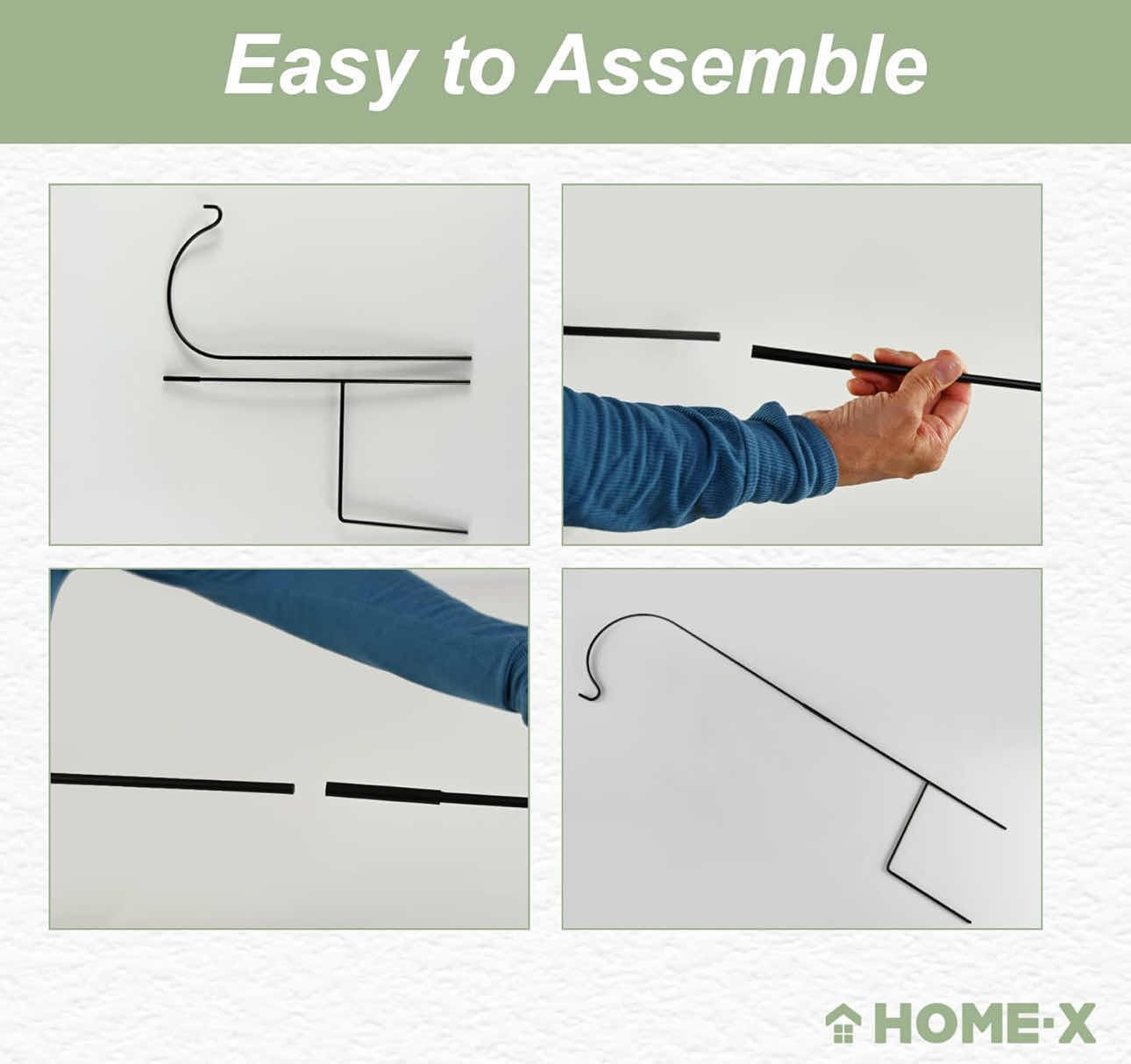 Photo 1 of BRAND NEW CASE OF HOME-X SHEPHERD HOOK, STANDING GARDEN HOOK FOR HANGING PLANTS , BIRDFEEDERS, BASKETS & STRING LIGHTS, H 35" BLACK