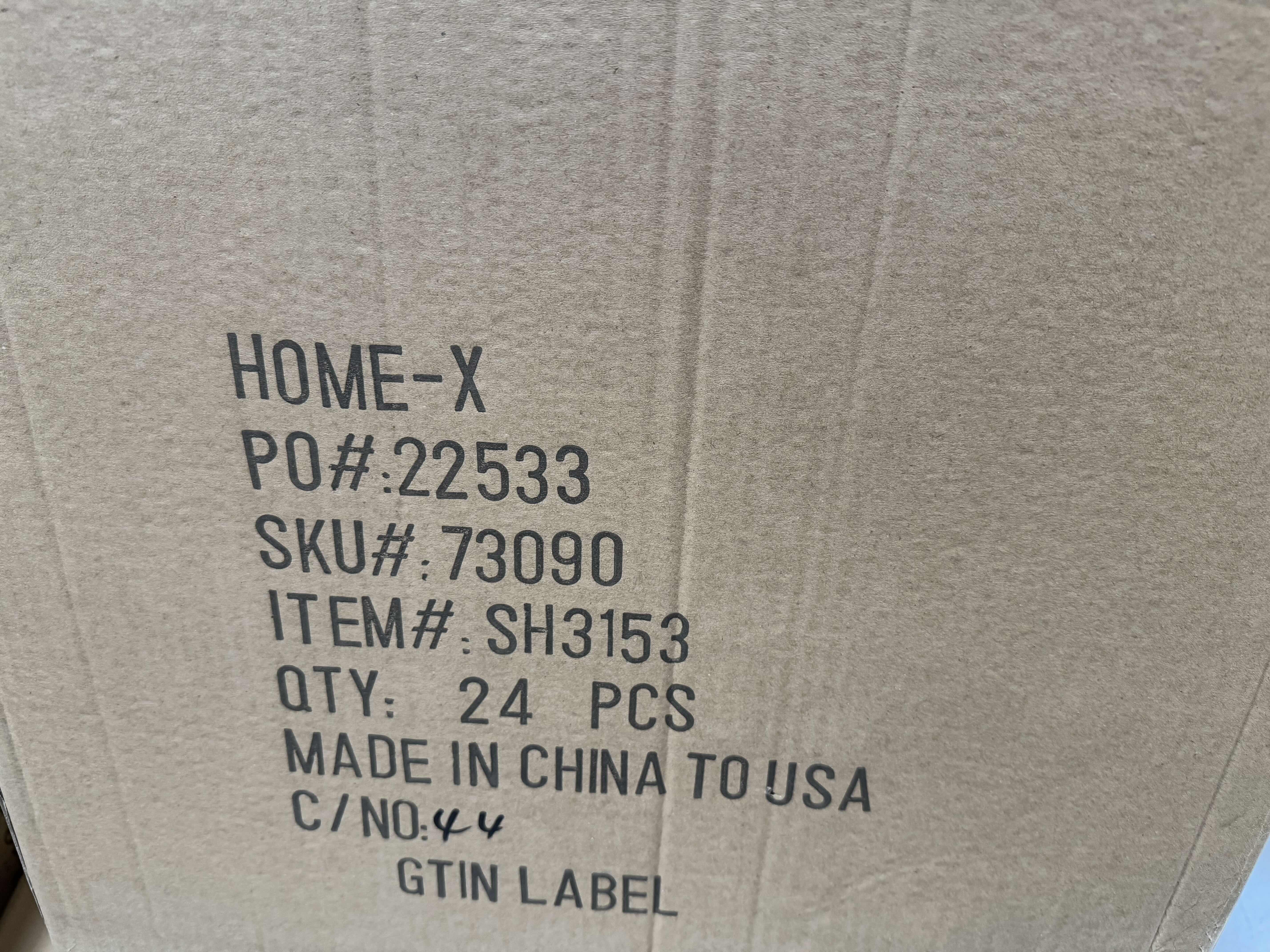 Photo 1 of BRAND NEW CASE OF HOME-X BUTTER CROCK, WHITE