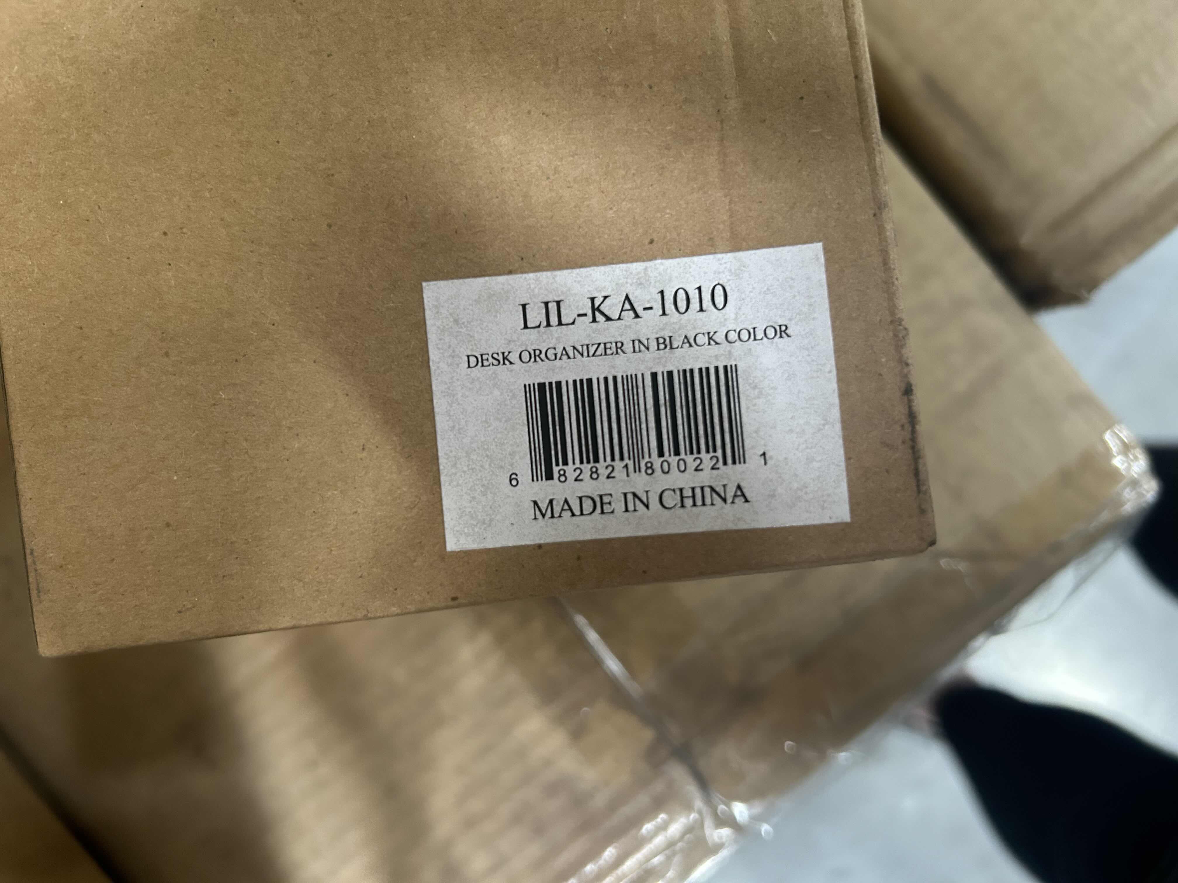 Photo 1 of Metal mesh desk organizer with drawer 
24 boxes, 12 in each box. Selling 2 together. Total 144

196436-196579-