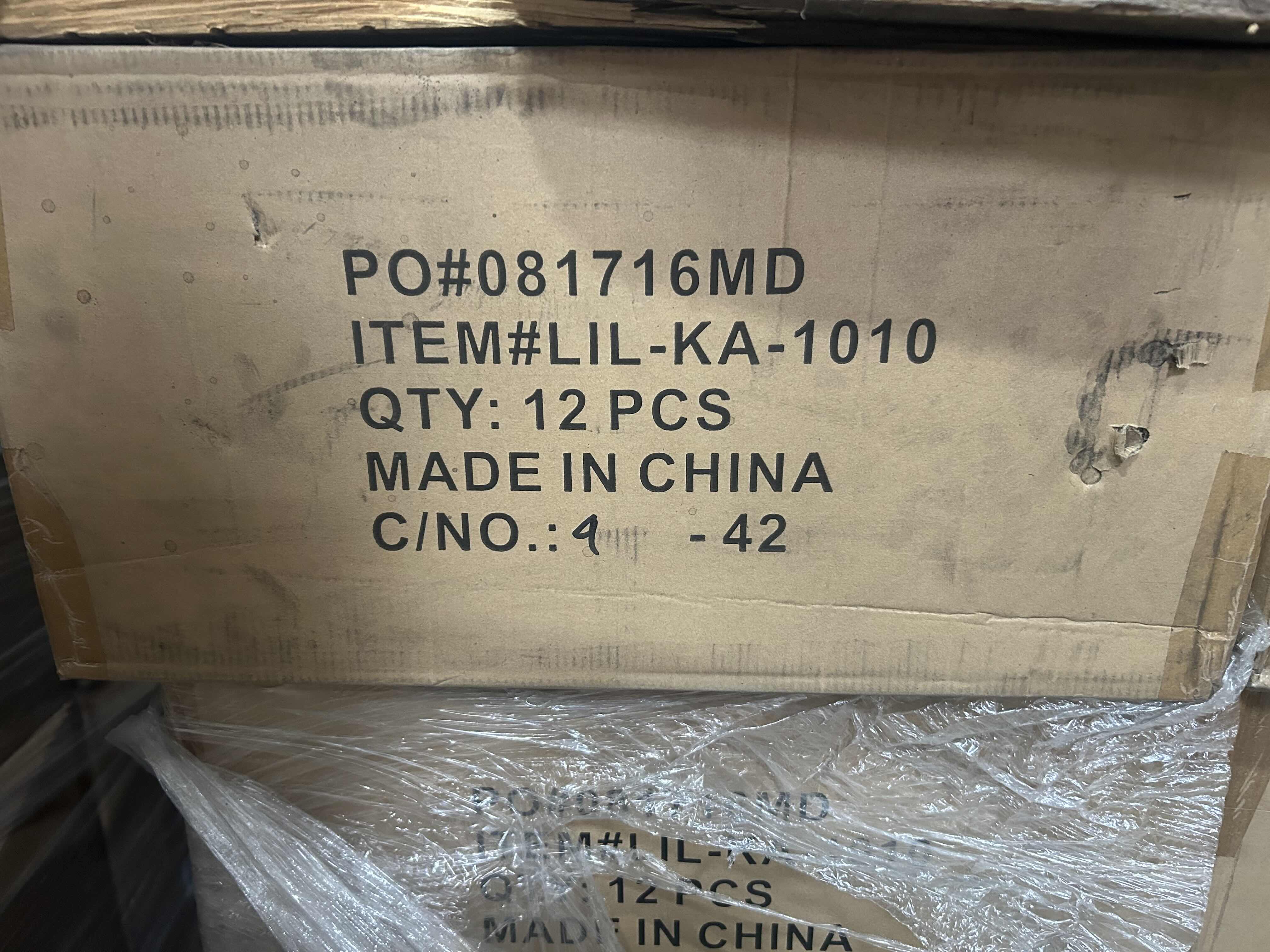 Photo 1 of Metal mesh desk organizer with drawer 
24 boxes, 12 in each box. Selling 2 together. Total 144

196436-196579-