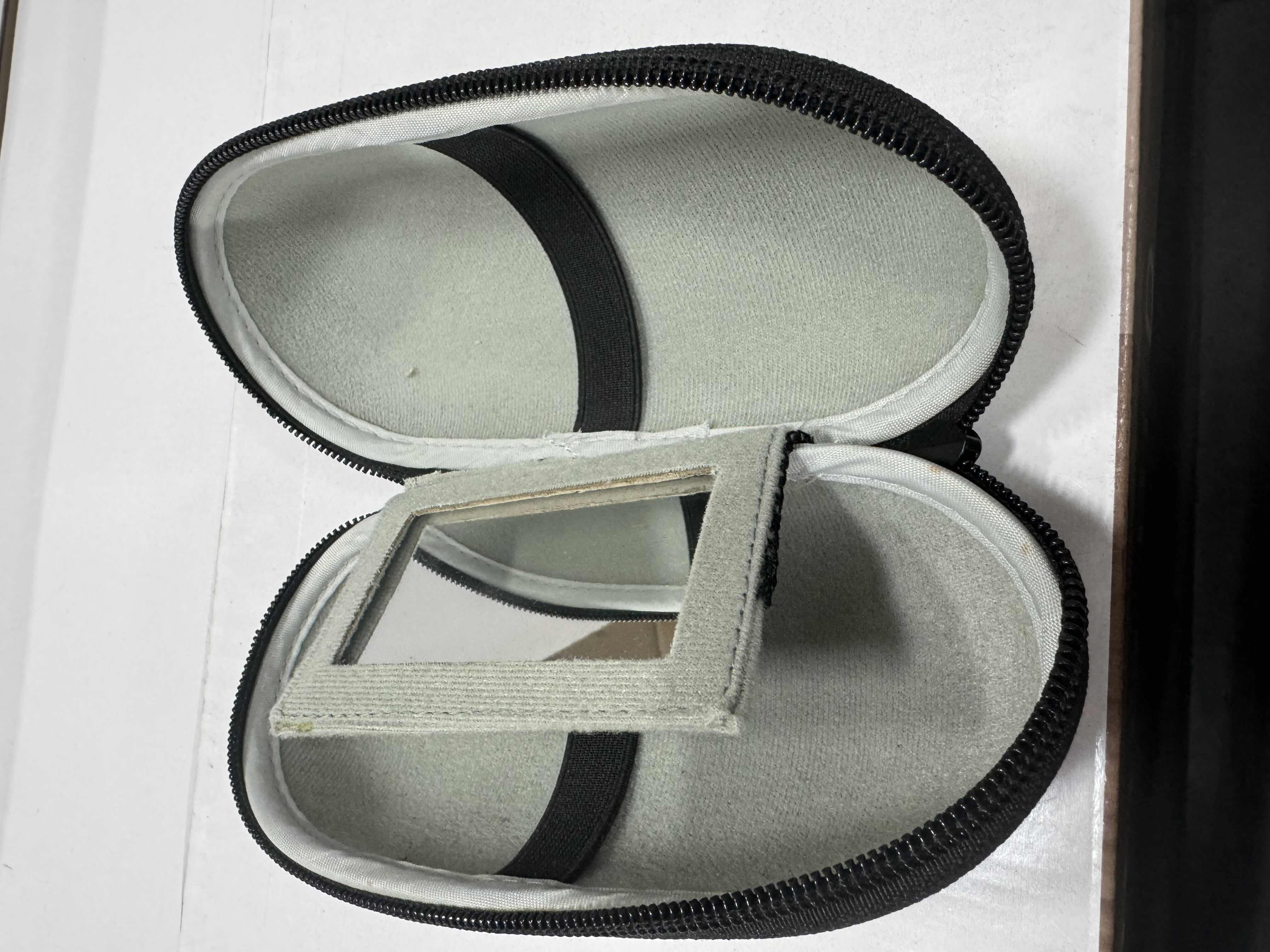 Photo 1 of 54-NEW CASE OF TAPESTRY STYLED EYE GLASS CASE WITH BUILT IN MIRROR