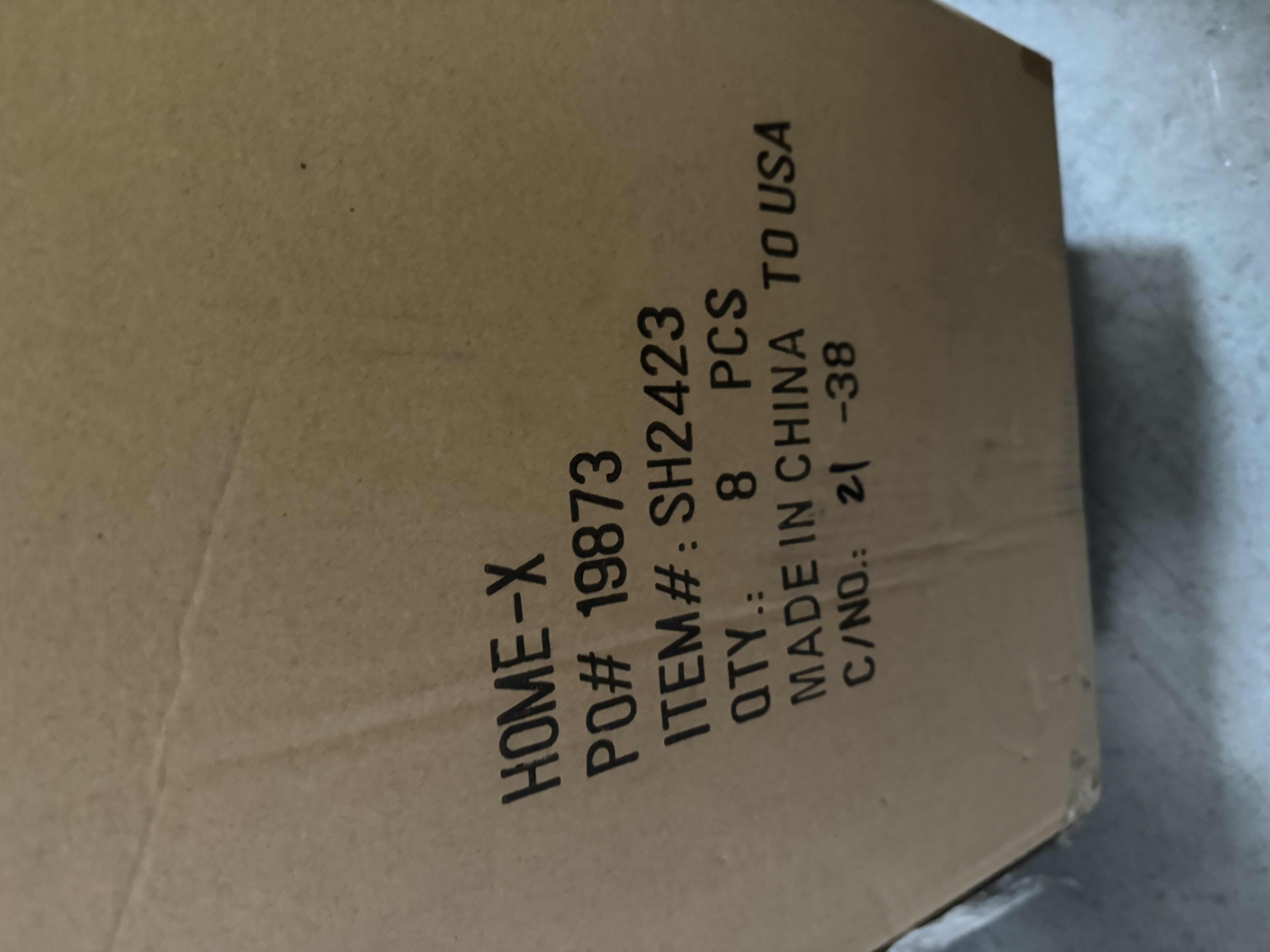 Photo 1 of BRAND NEW CASE OF HOME-X 18” CHRISTMAS WREATH WITH STARS