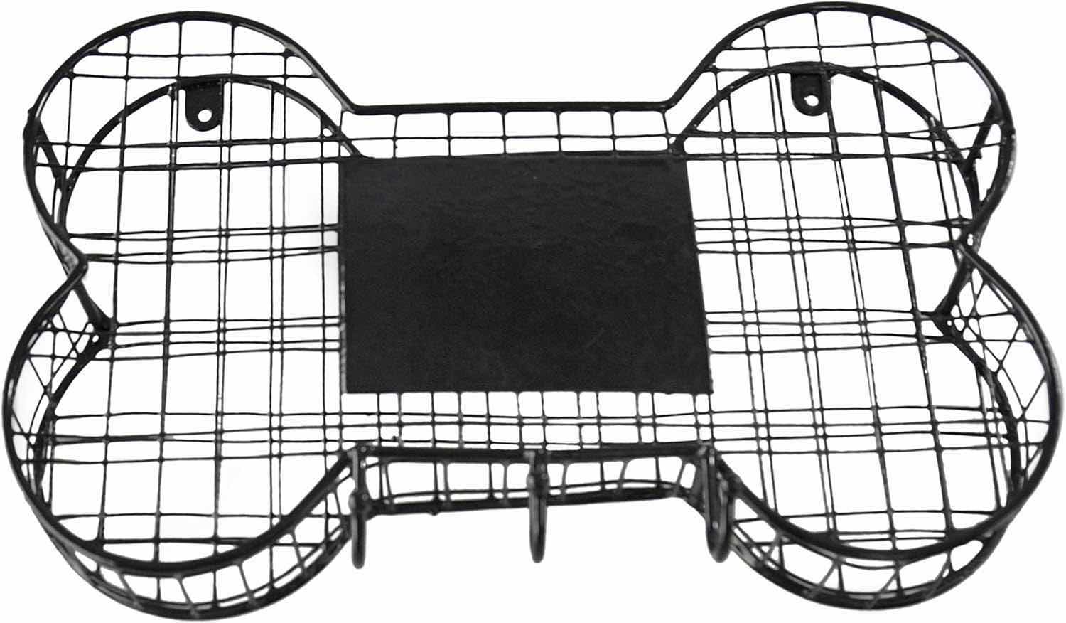 Photo 1 of BOX OF 8 NEW ARAD HANGING PET WALL ORGANIZER DOG TOY AND LEASH WIRE BASKET BONE SHAPED PUPPY BIN