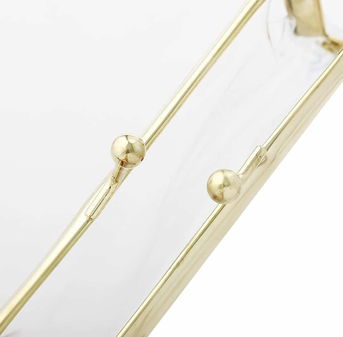 Photo 1 of CASE OF 100 GOLDEN KISS LOCK CHANGE PURSE FOR WOMEN CLEAR/TRANSPARENT CHANGE PURSE PVC CLEAR COIN WALLET