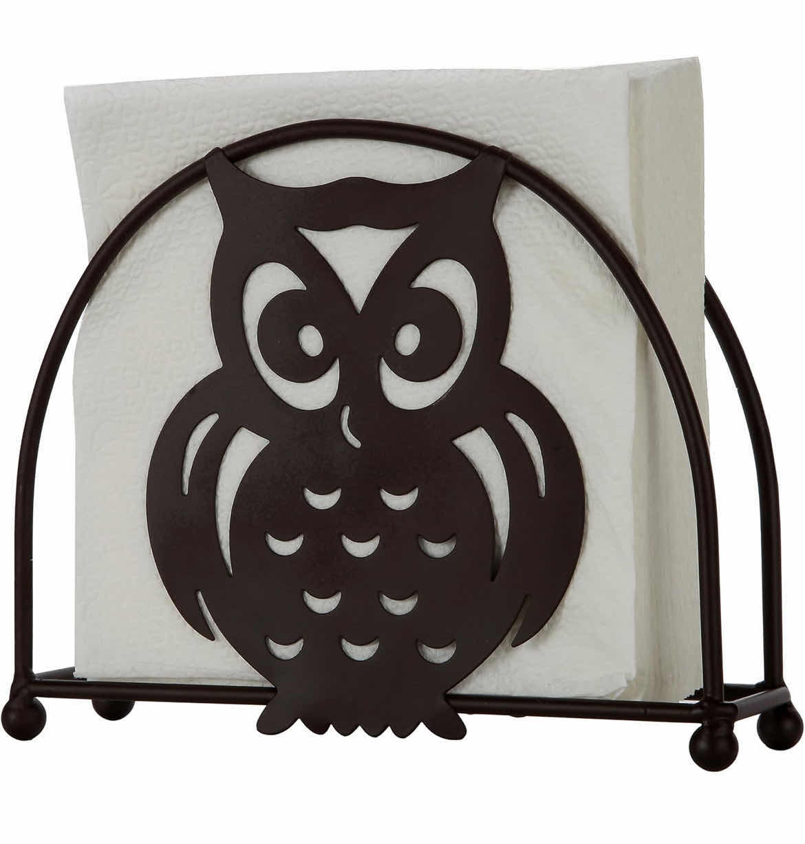 Photo 1 of CASE OF 48 HOME-X BRONZE OWL DESIGN NAPKIN HOLDER