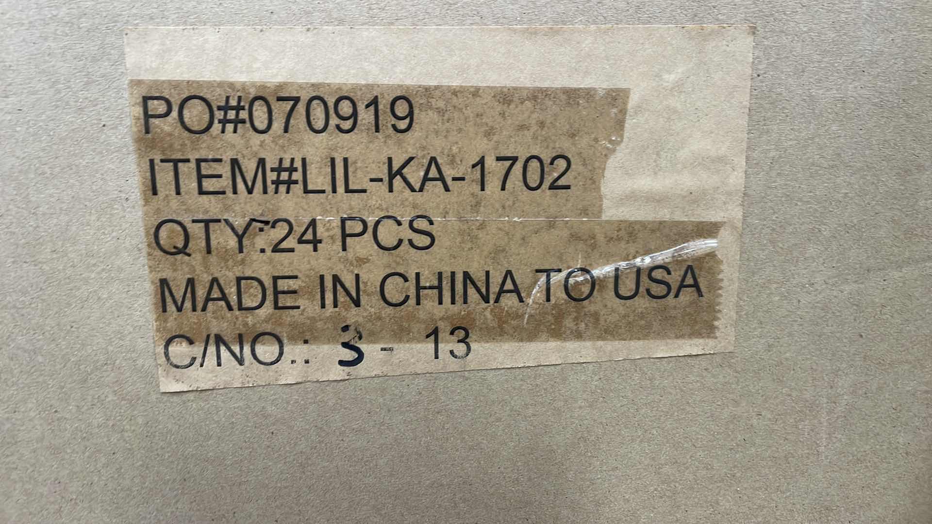 Photo 1 of CASE OF 24 ARAD COTTON BALL SWAB QTIP STORAGE SET 1PC 2 COMPARTMENT CLEAR ACRYLIC JAR CONTAINER WITH BAMBOO LID 6" L x 3.5" W x 4.5" H