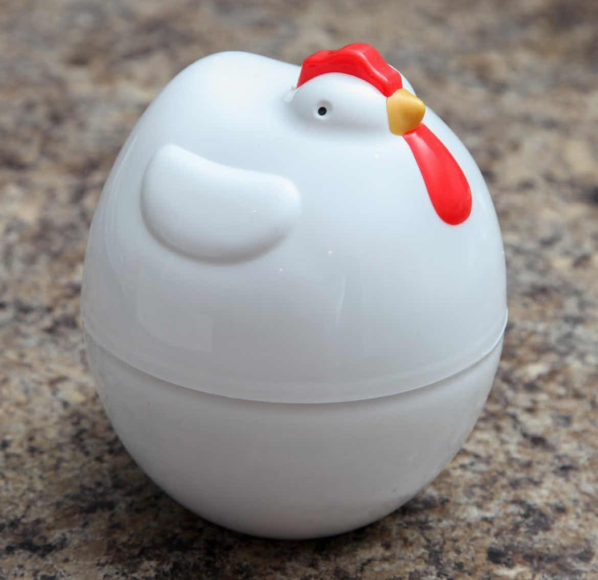 Photo 4 of CASE OF 15 HOME X MICROWAVE CHICKEN DESIGN EGG BOILER