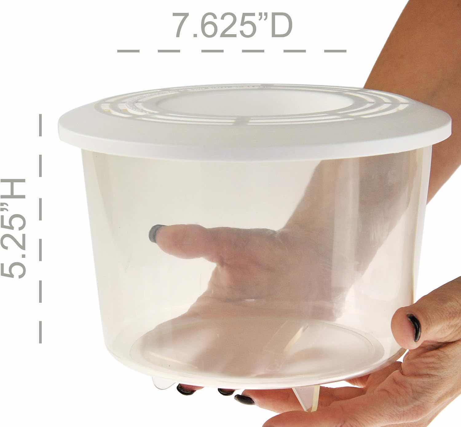 Photo 1 of CASE OF 12 HOME-X SELF BUTTERING MICROWAVE POPCORN POPPER WITH LID BPA FREE DISHWASHER SAFE