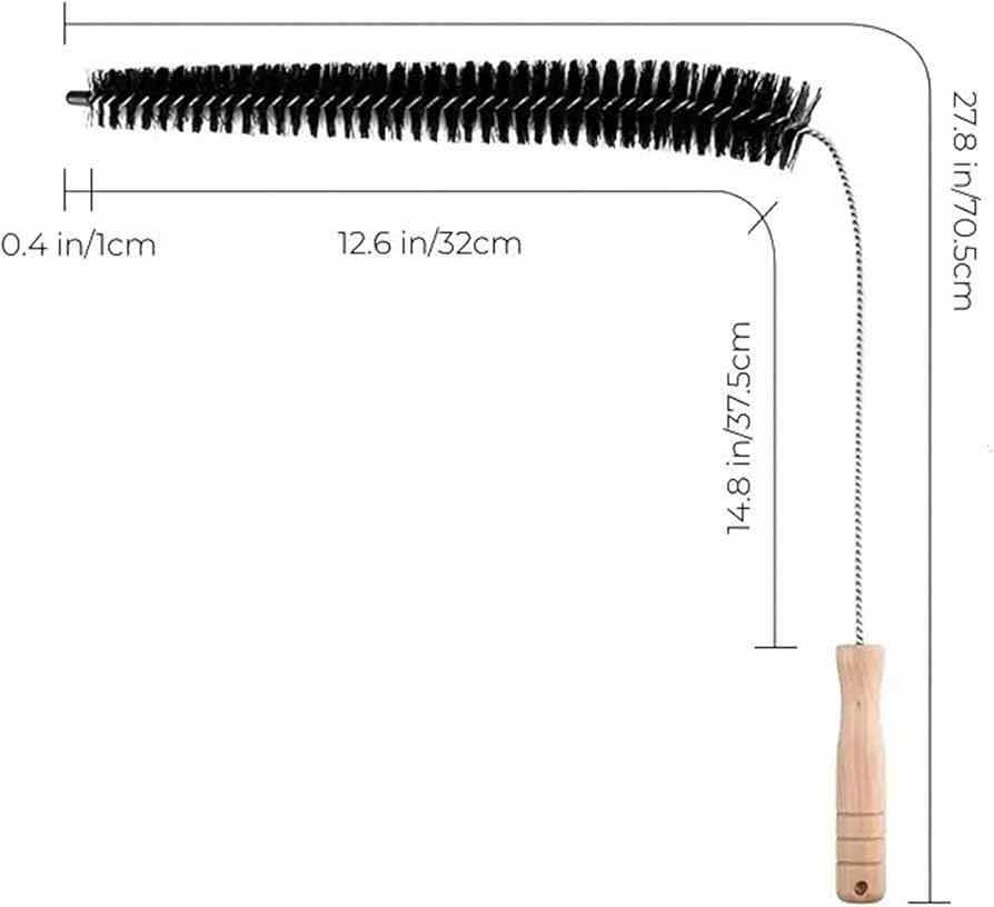 Photo 1 of HOME-X FLEXIBLE DRYER VENT TRAP CLEANER BRUSH (APPROX. 100 PER CASE)