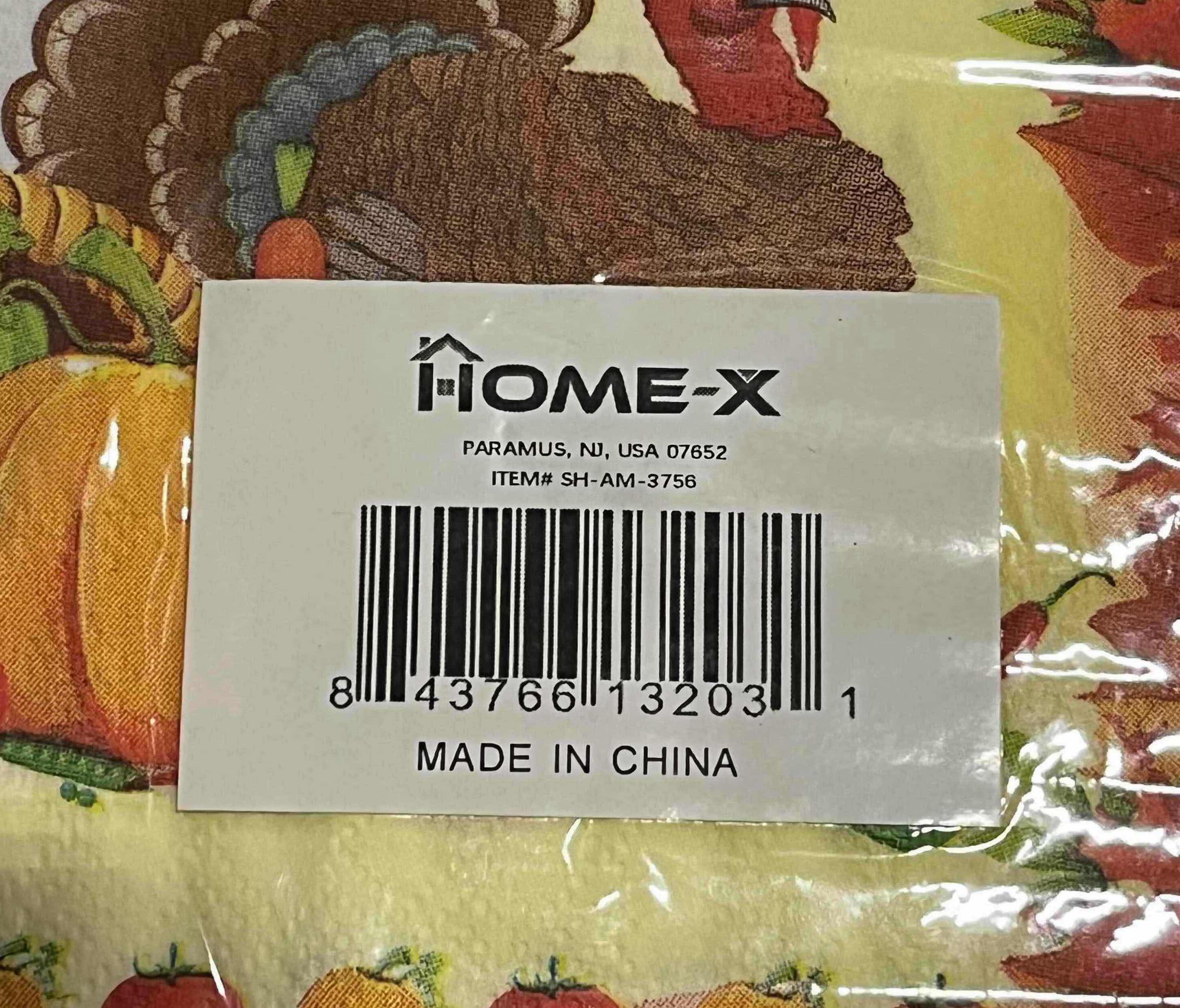 Photo 1 of HOME-X THANKSGIVING NAPKINS (APPROX 75PACKS PER CASE)