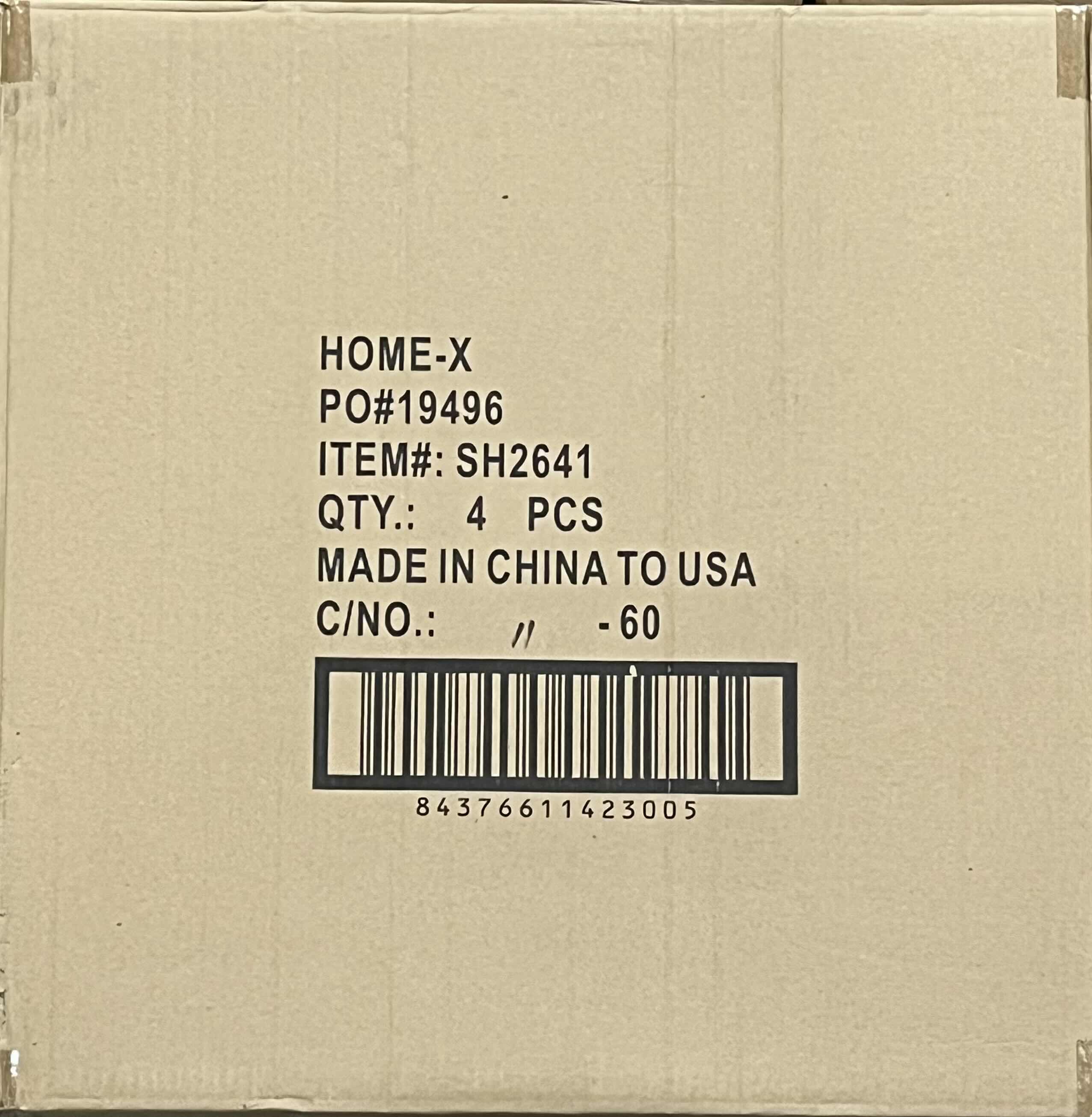 Photo 1 of HOME-X SLIM WHITE ROLLING 3 TIER BATHROOM/KITCHEN STORAGE CART (4 PER CASE)