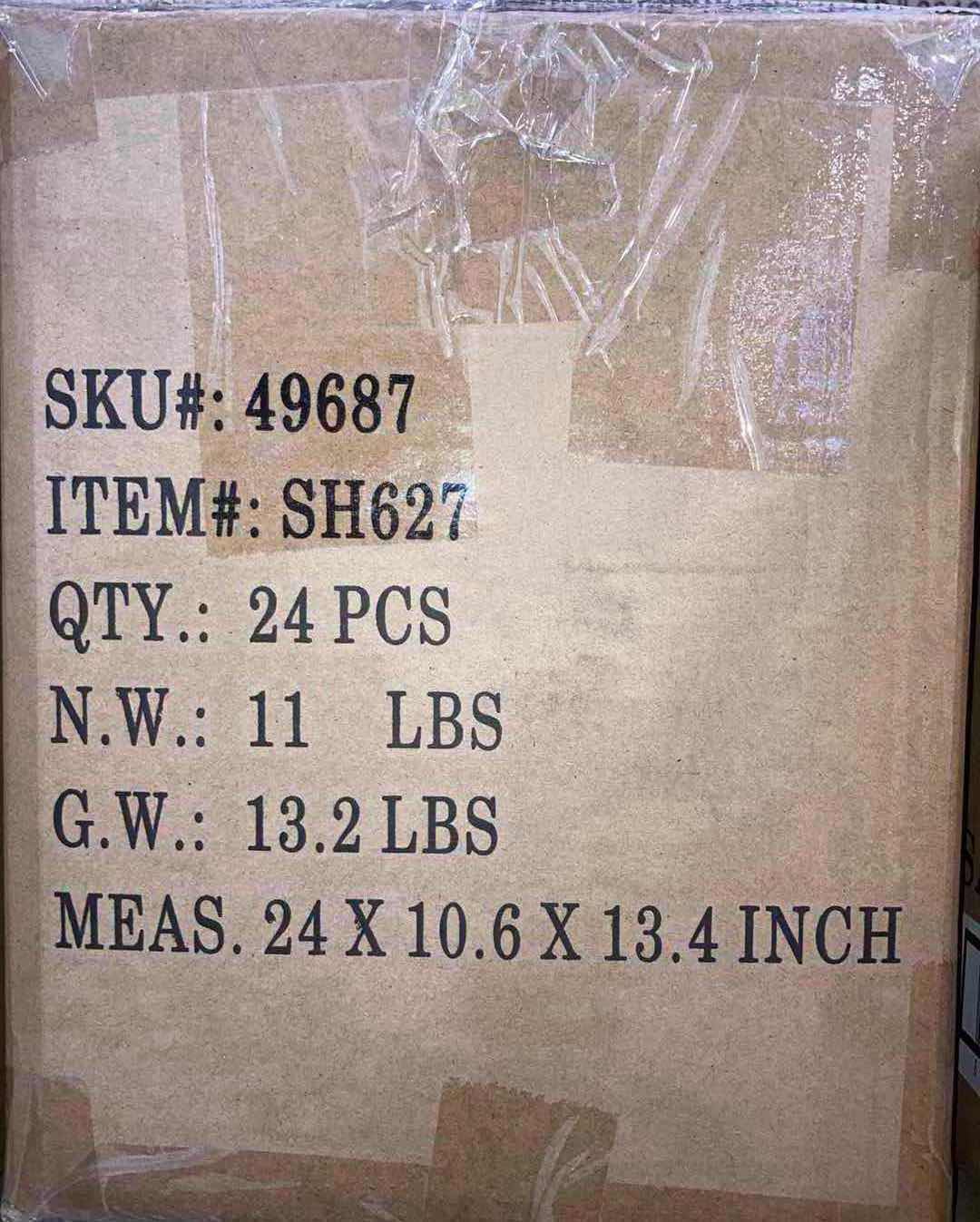 Photo 1 of NEW CASE HOME-X AIRTIGHT COOKIE/CRACKER STORAGE CONTAINER 6” X 2.25” H7.75” (BOX OF 24)