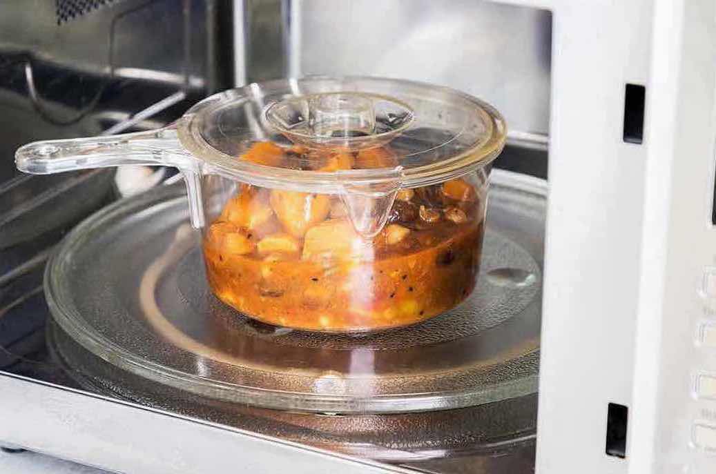 View 1 of NEW 4-PACK HOME-X MICROWAVEABLE 1 QT CLEAR SAUCEPAN, NONSTICK/BPA FREE