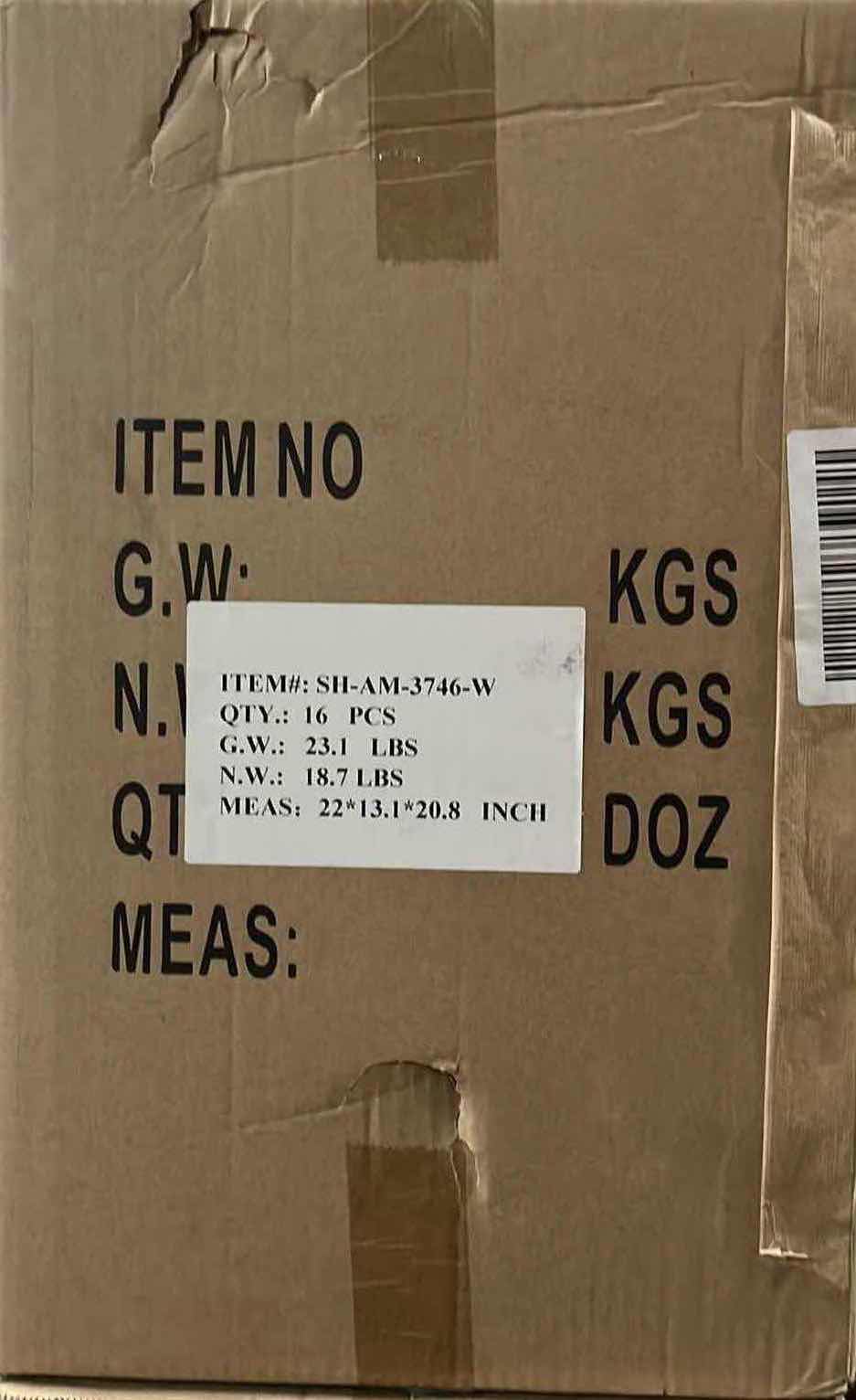 Photo 1 of HOME X WINE & STEMWARE WHITE WINE RACK MOUNT (1CASE/16PCS)