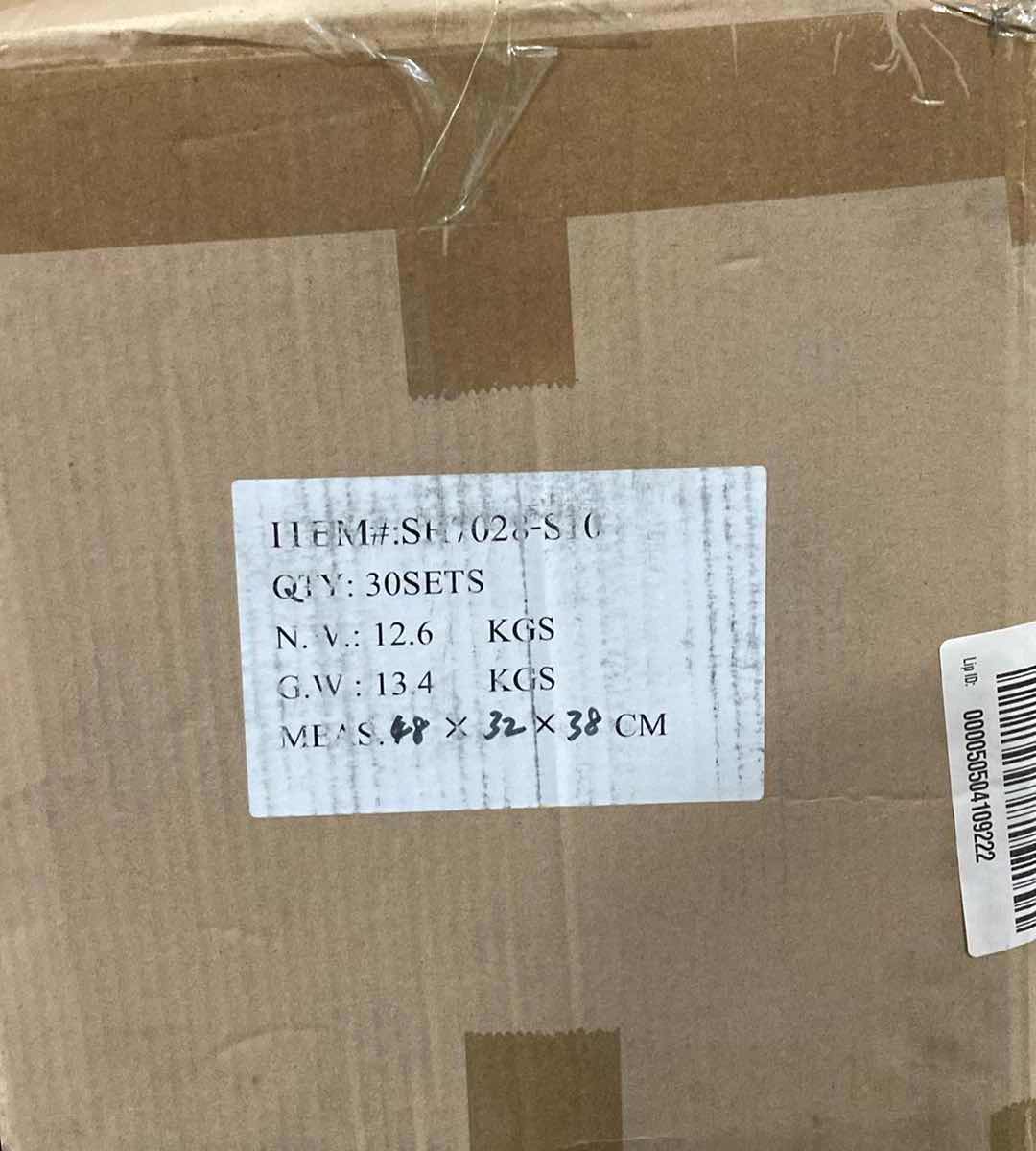 Photo 1 of NEW CASE HOME-X CREAM ORGANIC COTTON CHEESE CLOTH 10PK (BOX OF 30 SETS)