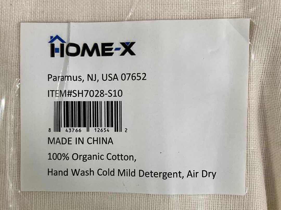 Photo 1 of NEW CASE HOME-X CREAM ORGANIC COTTON CHEESE CLOTH 10PK (BOX OF 30 SETS)
