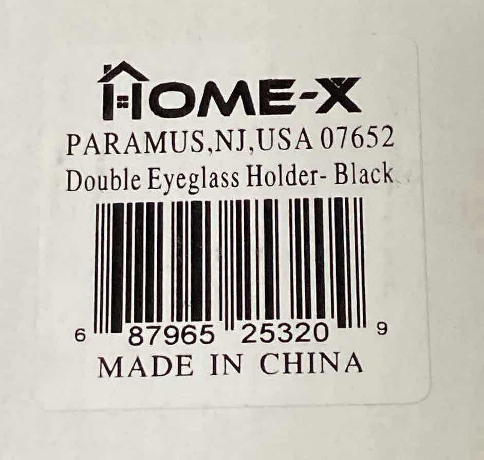 Photo 5 of NEW CASE HOME-X BLACK DOUBLE SOFT EYEGLASS POUCH (PARTIAL BOX OF 23)