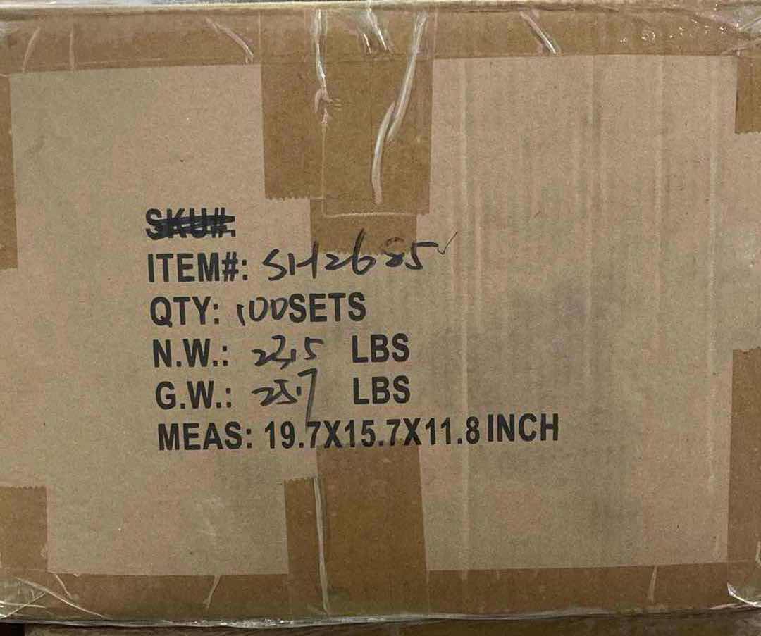 Photo 5 of NEW CASE HOME-X BLACK HANGING BAG ORGANIZER (BOX OF APPROX 100)