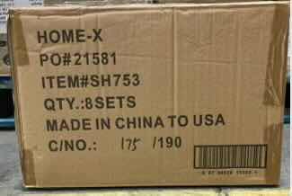 Photo 1 of NEW CASE HOME-X ADJUSTABLE IN-GROUND SHEPHERDS HOOKS 4PK (BOX OF 8 SETS) H27”-42”