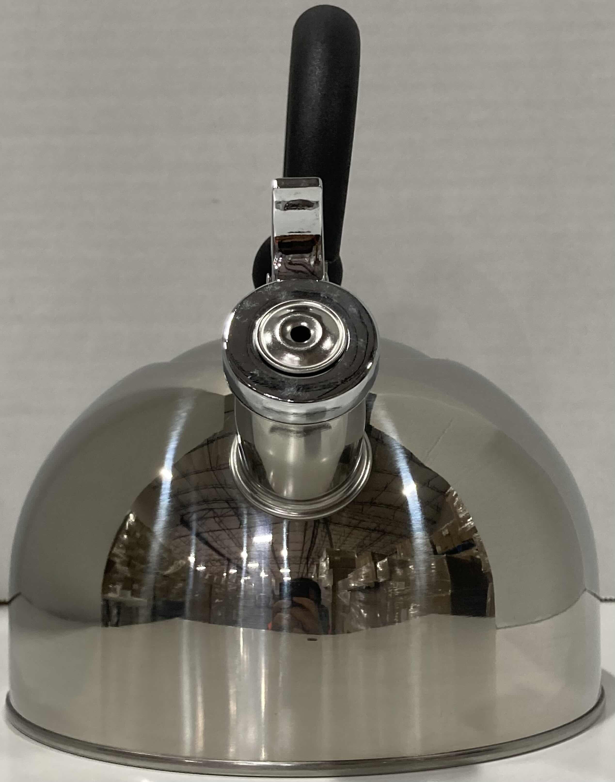 Photo 3 of NEW CASE HOME-X 2QT STAINLESS STEEL WHISTLING TEA KETTLE (PARTIAL CASE OF 11)