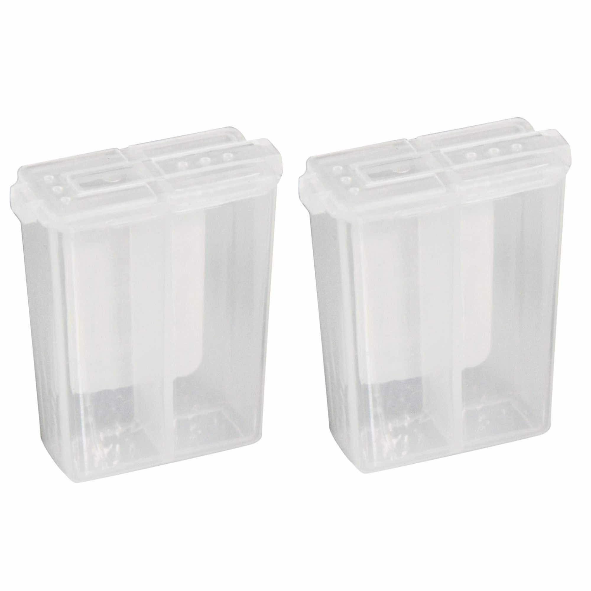 Photo 2 of NEW CASE HOME-X POCKET CLEAR PLASTIC SALT & PEPPER SHAKERS (BOX OF 144)