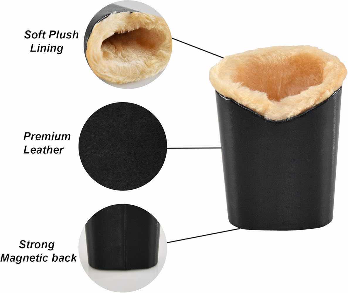 Photo 3 of NEW CASE HOME-X BLACK MAGNETIC FLEECE LINED GLASSES HOLDER (BOX OF 80)