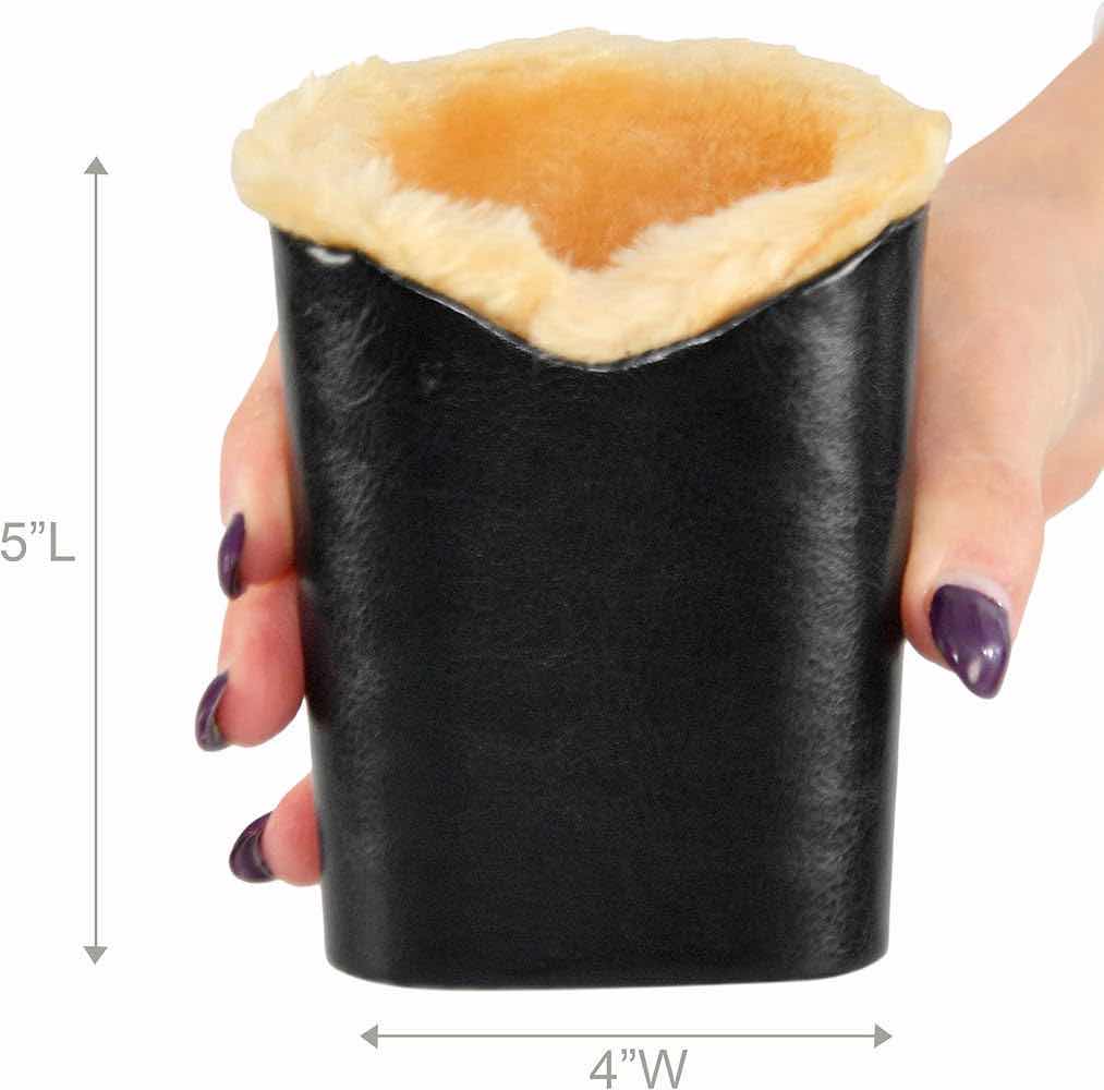 Photo 4 of NEW CASE HOME-X BLACK MAGNETIC FLEECE LINED GLASSES HOLDER (BOX OF 80)