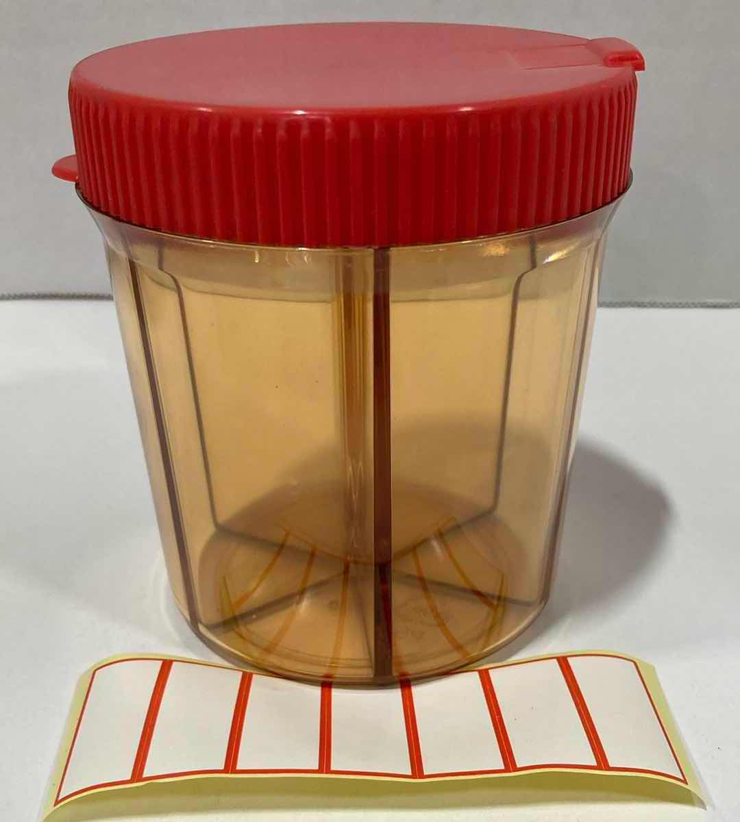 Photo 1 of NEW CASE HOME-X 6 COMPARTMENT VITAMIN & PILL ORGANIZERS (SET OF 36) 3.75” X H4”