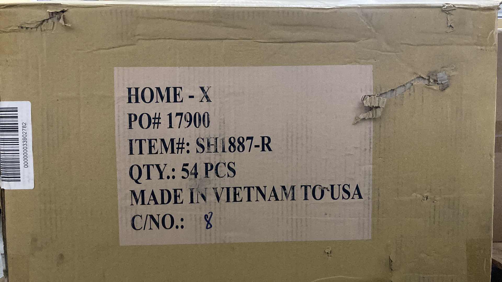 Photo 1 of NEW CASE HOME-X 6 COMPARTMENT VITAMIN & PILL ORGANIZERS (SET OF 36) 3.75” X H4”