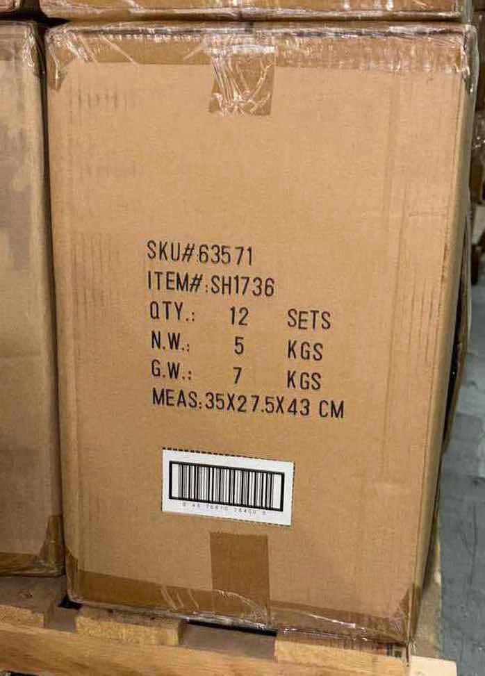 Photo 1 of NEW CASE HOME-X INDOOR/OUTDOOR 3PC METAL BUTTERFLY WALL ART (CASE OF 12 SETS)