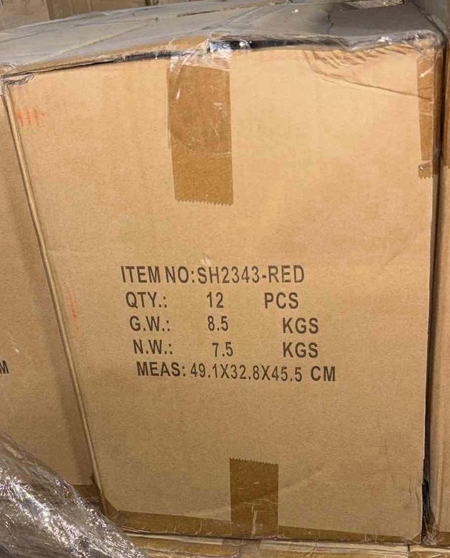 Photo 6 of NEW CASE OF HOME-X CERAMIC OWL DECOR/UTENSIL HOLDER, RED (12 PCS/CASE)