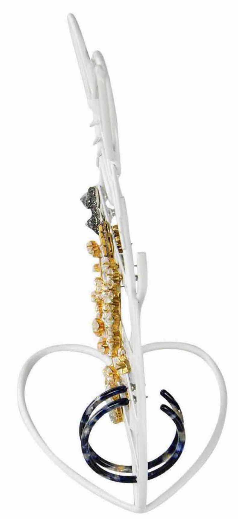 Photo 4 of NEW CASE OF ARAD CAT-SHAPED EARRING HOLDER/ORGANIZER DISPLAY, WHITE (16 PCS/ CASE) 