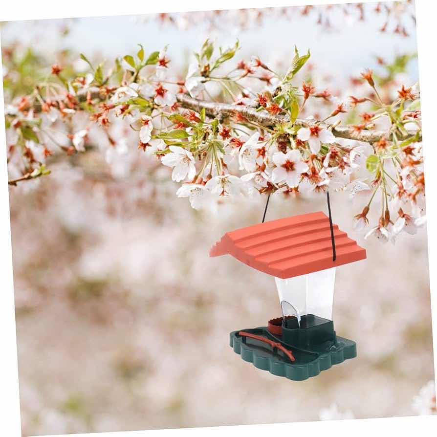 Photo 2 of NEW CASE HOME-X HANGING PLASTIC BIRD FEEDER TRAY (CASE OF 6)