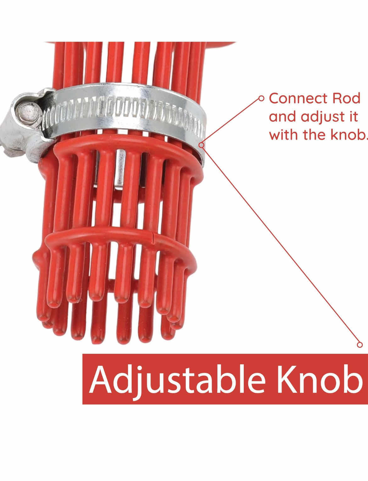 Photo 1 of 2- BRAND NEW HOME-X FRUIT PICKER BASKET - STURDY FRUIT TREE PICKER TOOL WITH ADJUSTABLE KNOB - APPLE PICKER FRUIT GRABBER REACH TOOL FOR ORANGE, AVOCADO , PEACH, PEAR AND LEMON (POLE NOT INCLUDED)